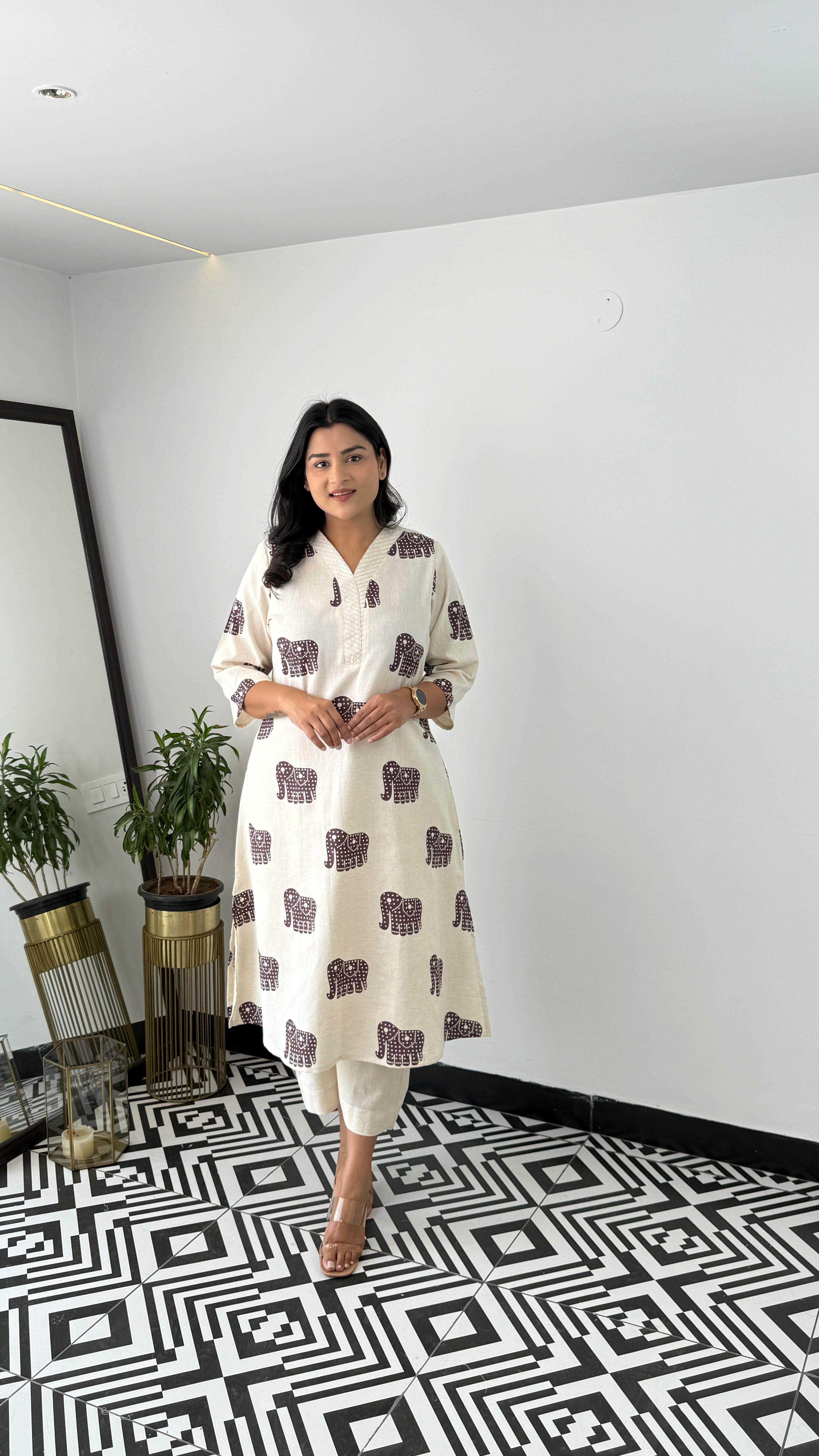 Jumbo Green Kurta Pants