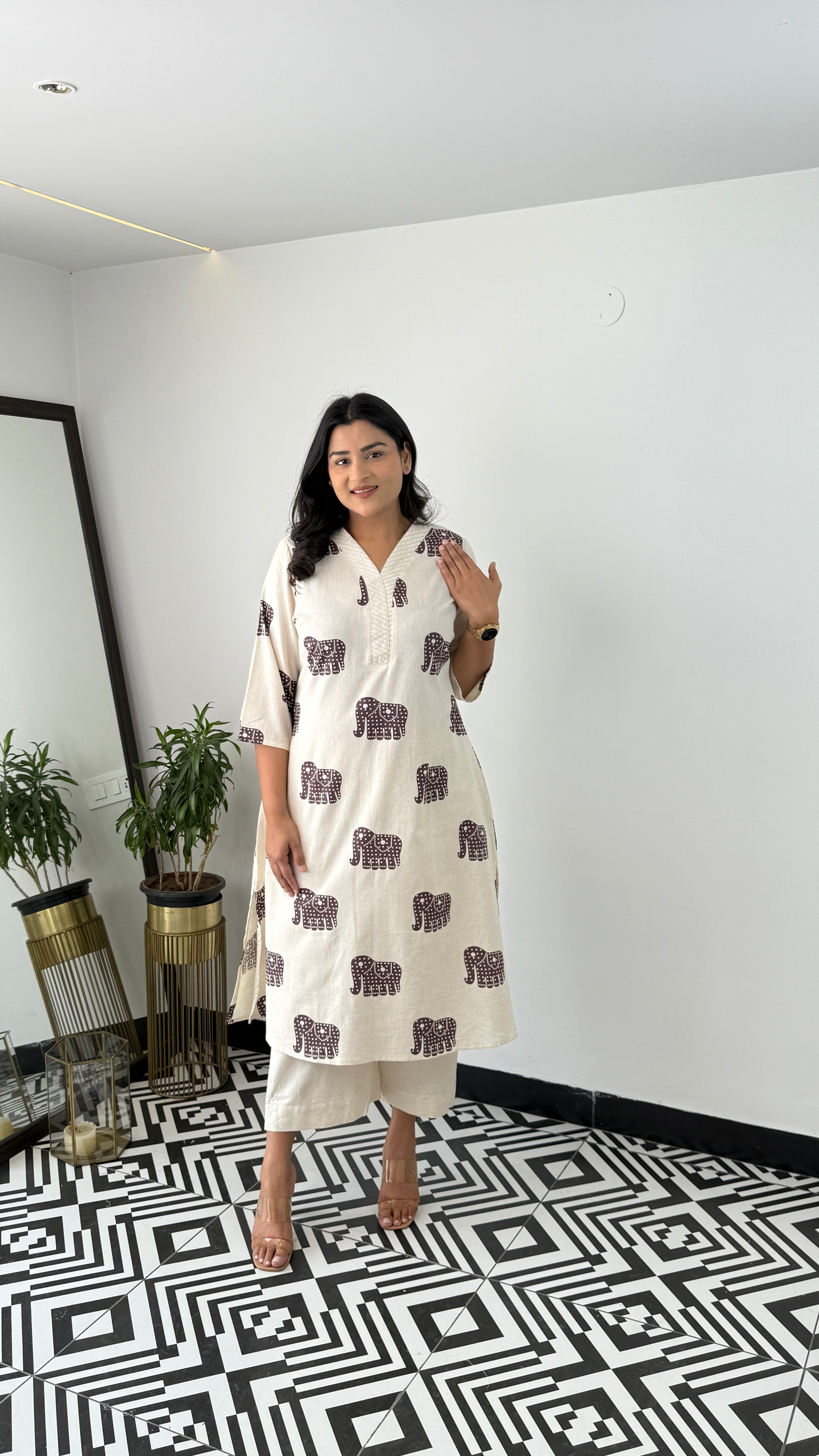 Jumbo Green Kurta Pants