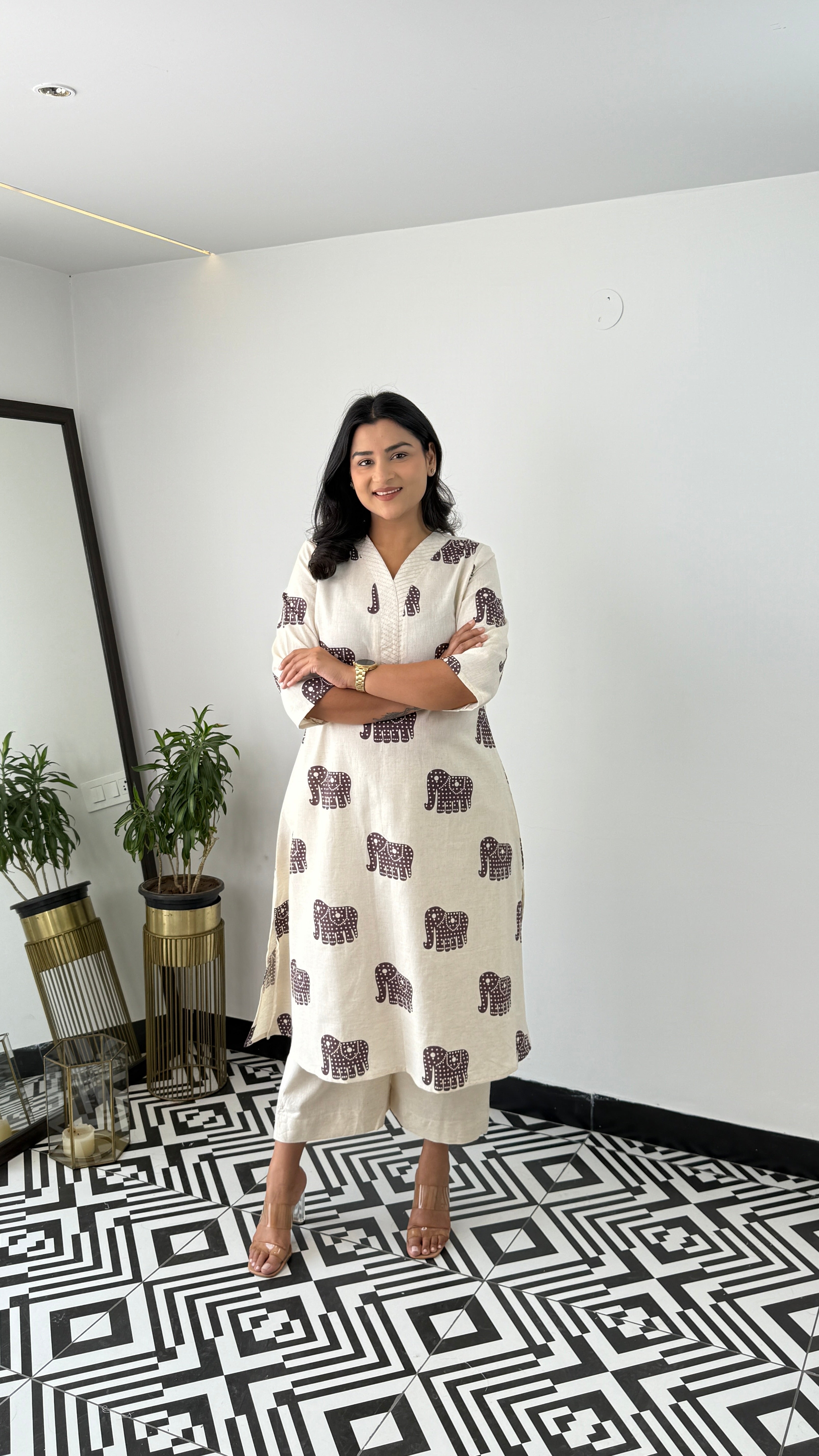 Jumbo Green Kurta Pants