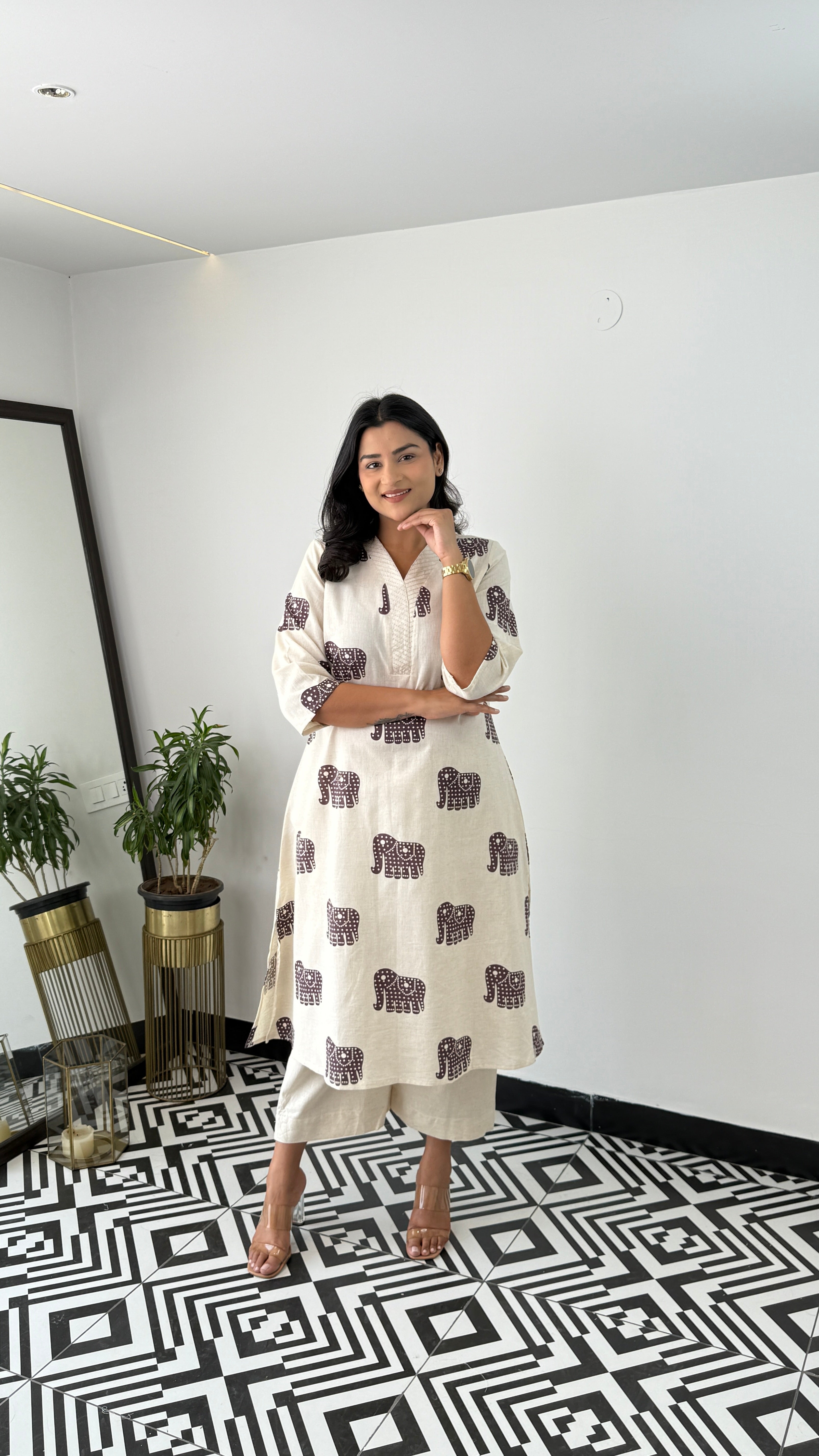 Jumbo Green Kurta Pants