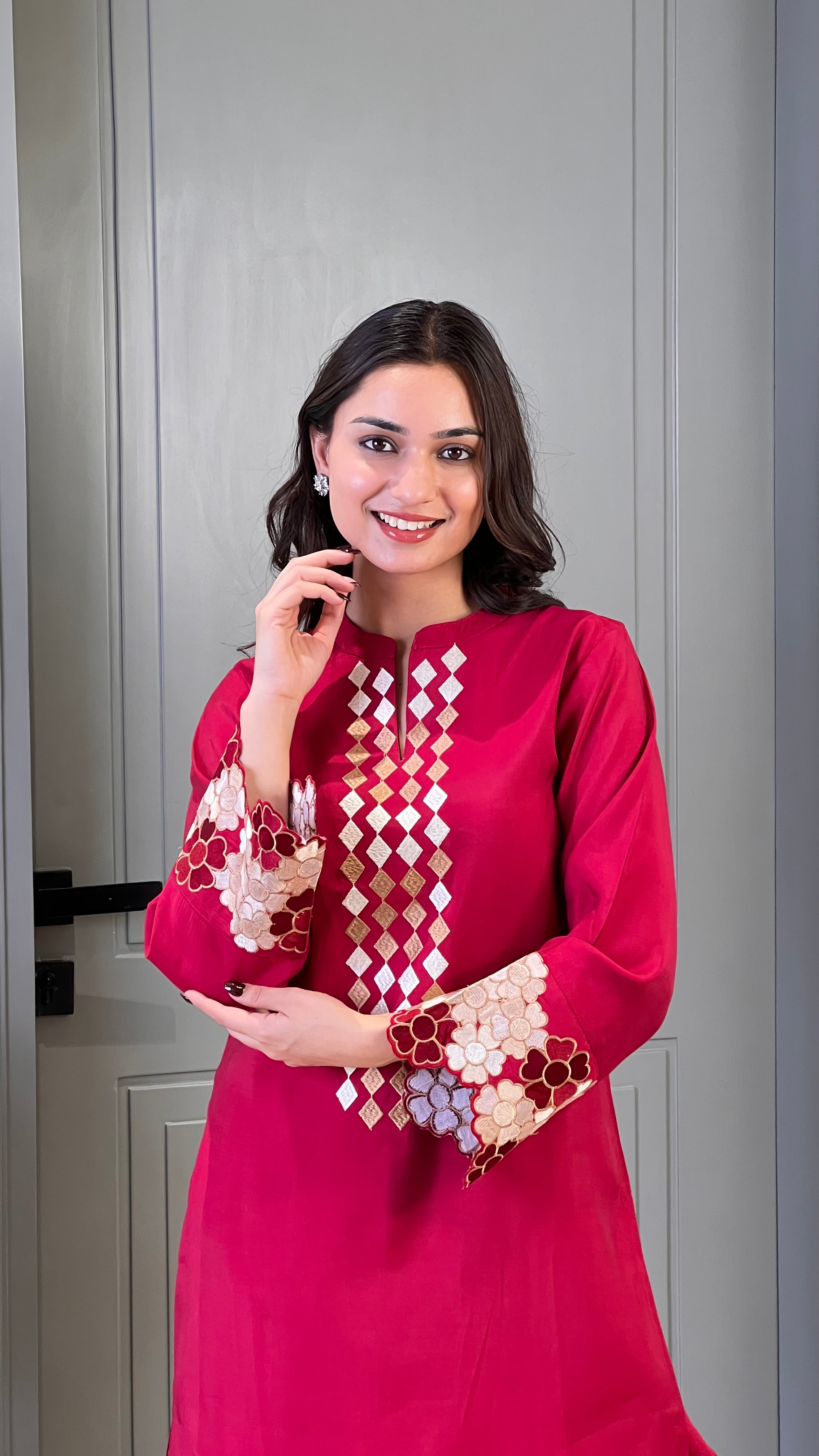 Diamond Pink Cord Set