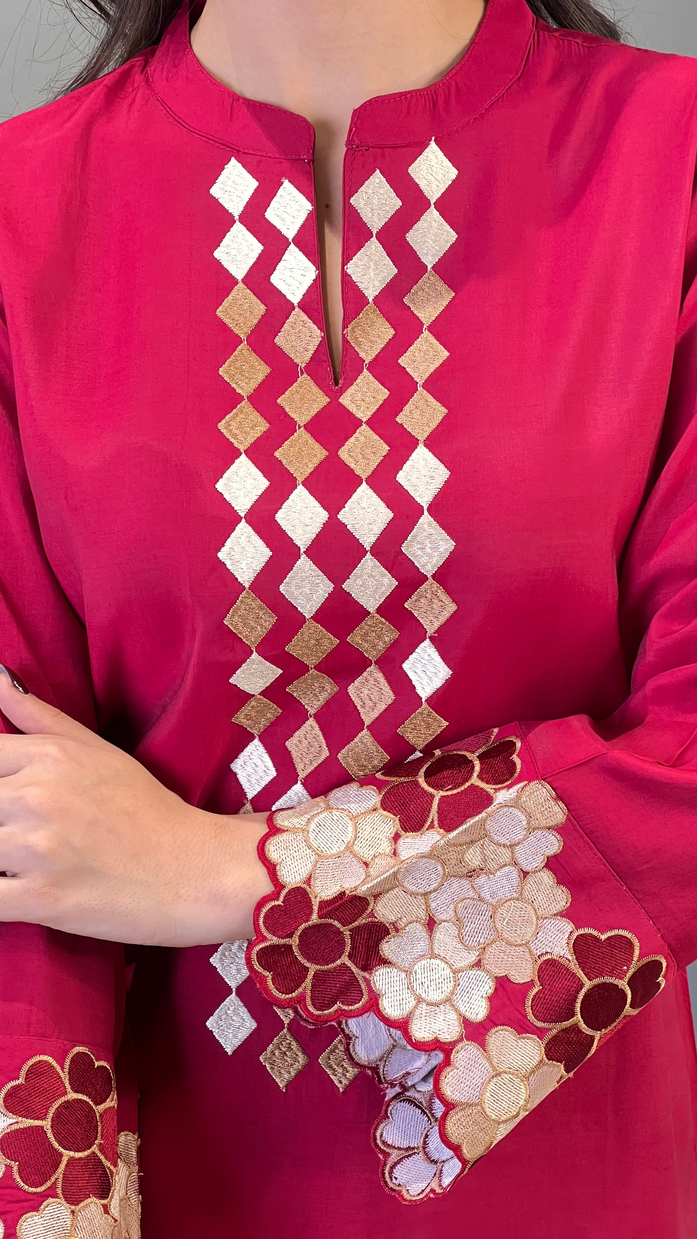 Diamond Pink Cord Set