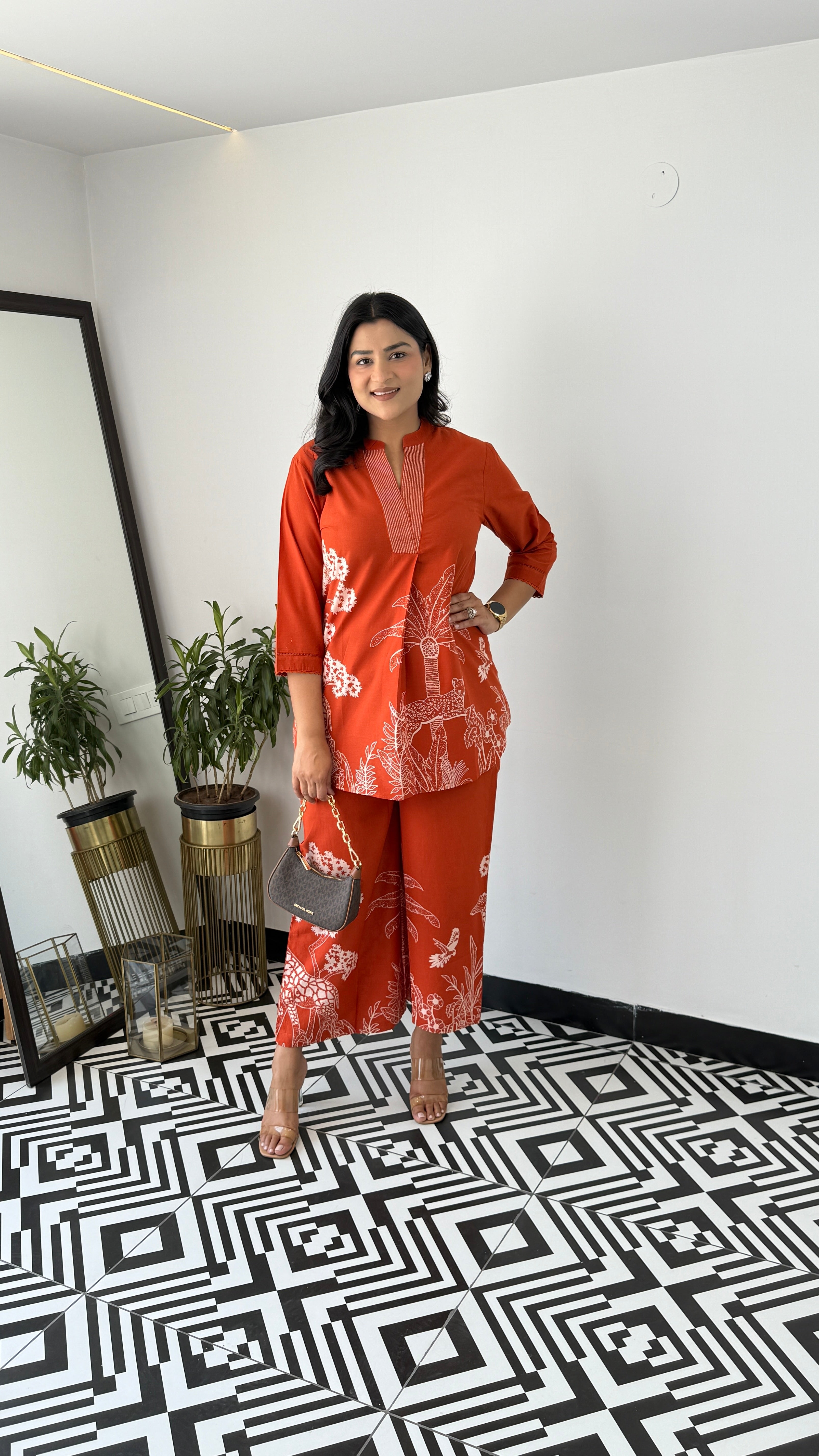 ⁠Tropical Rust Cord Set