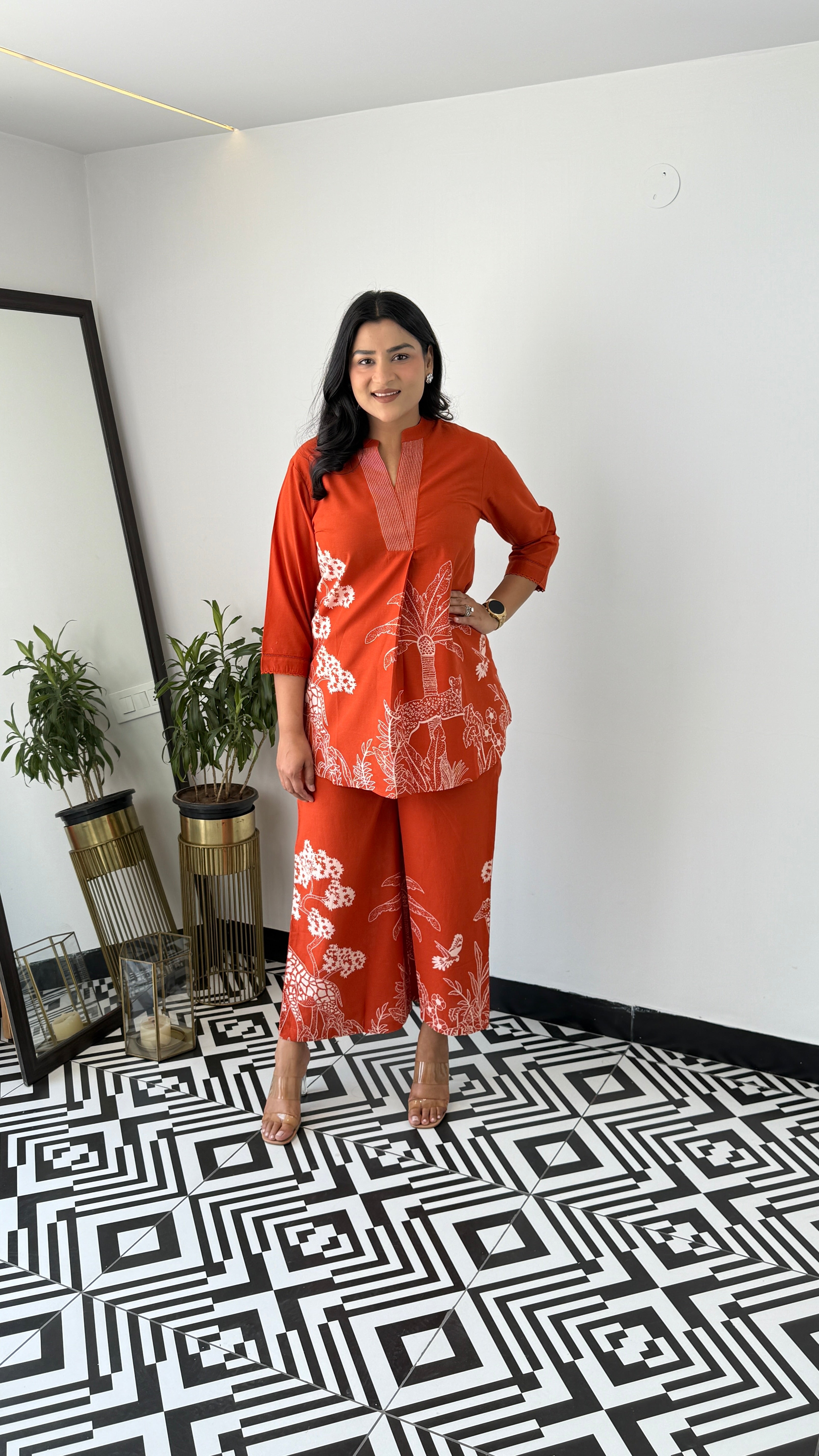 ⁠Tropical Rust Cord Set