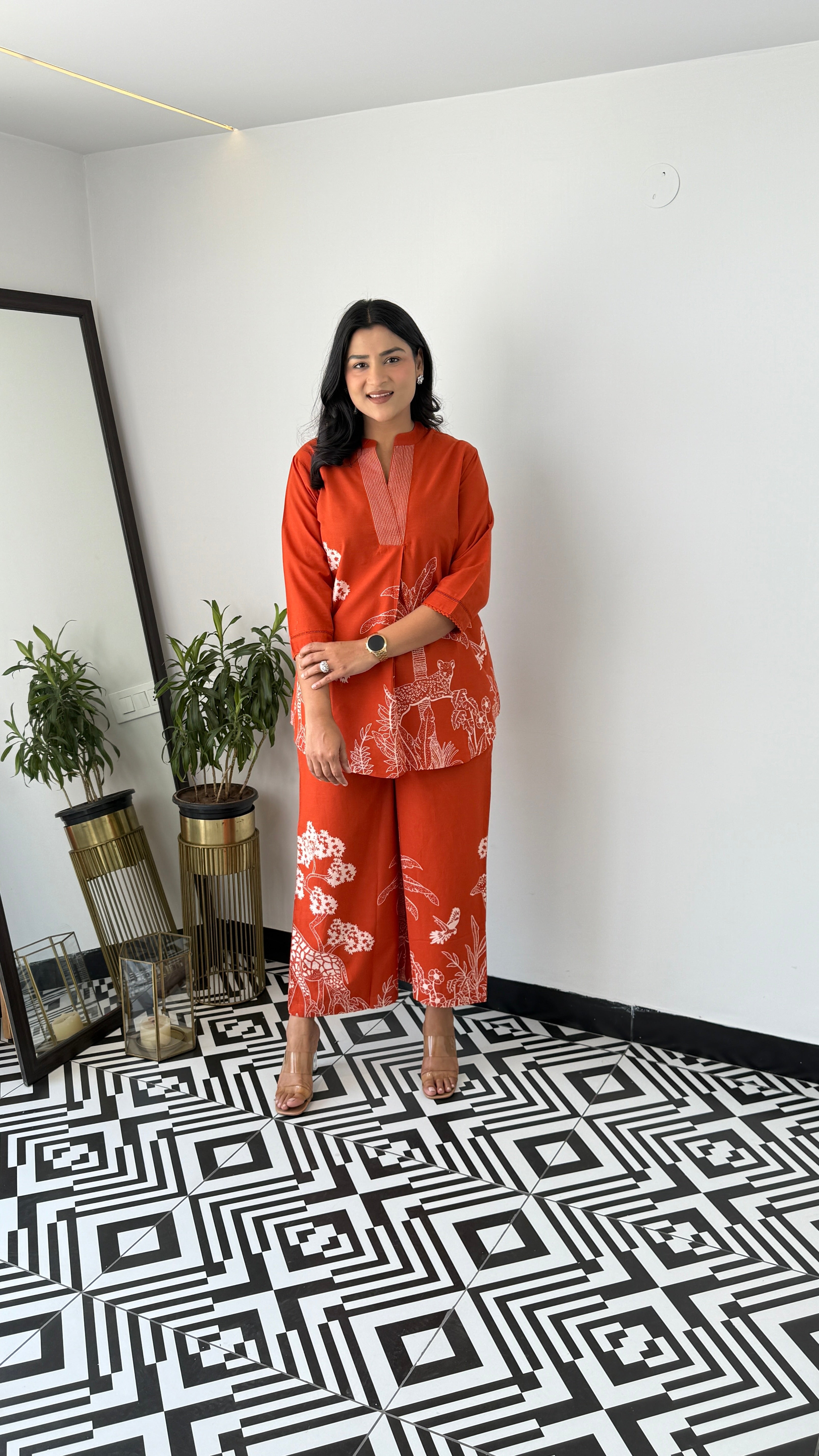 ⁠Tropical Rust Cord Set