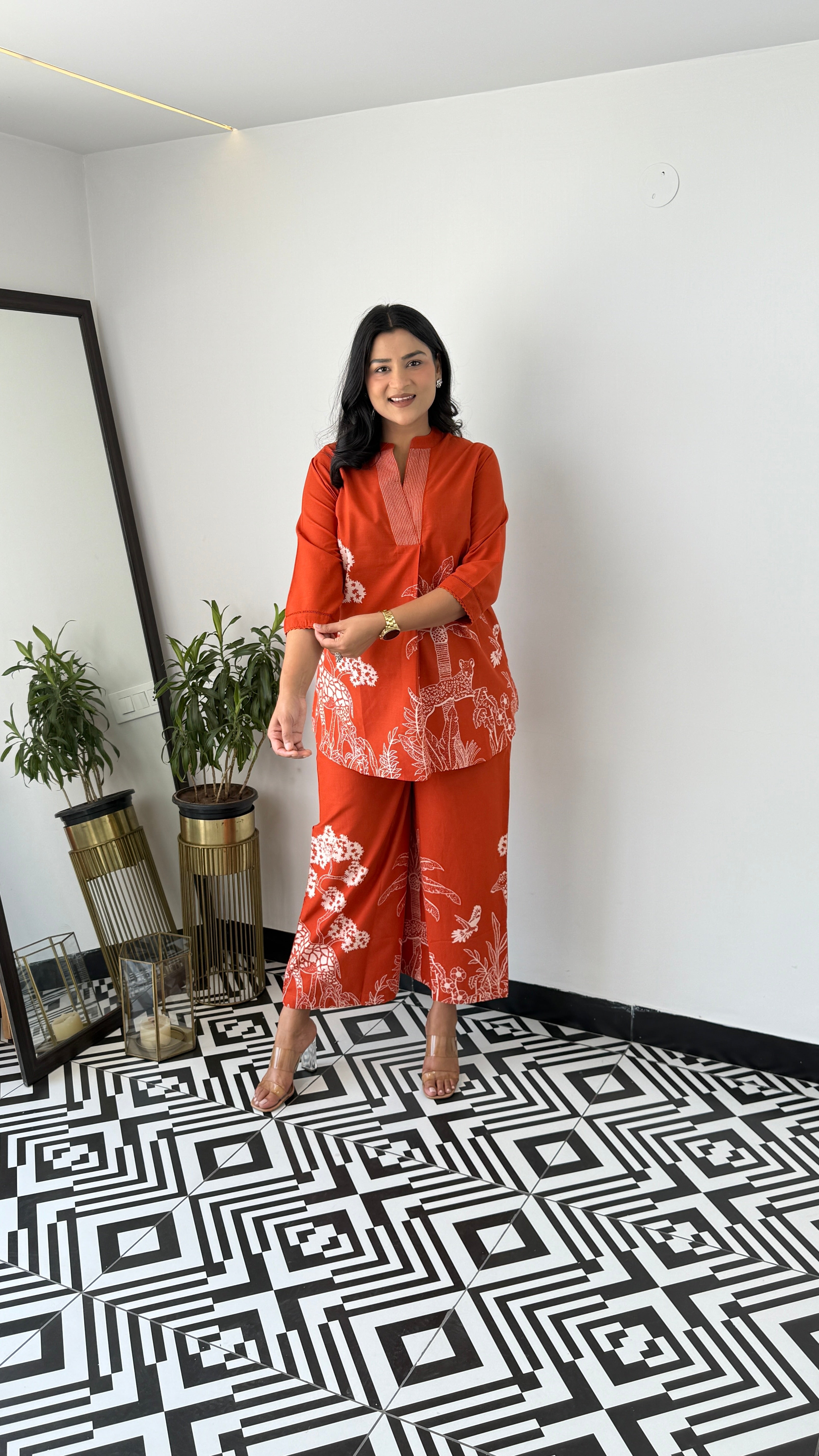 ⁠Tropical Rust Cord Set