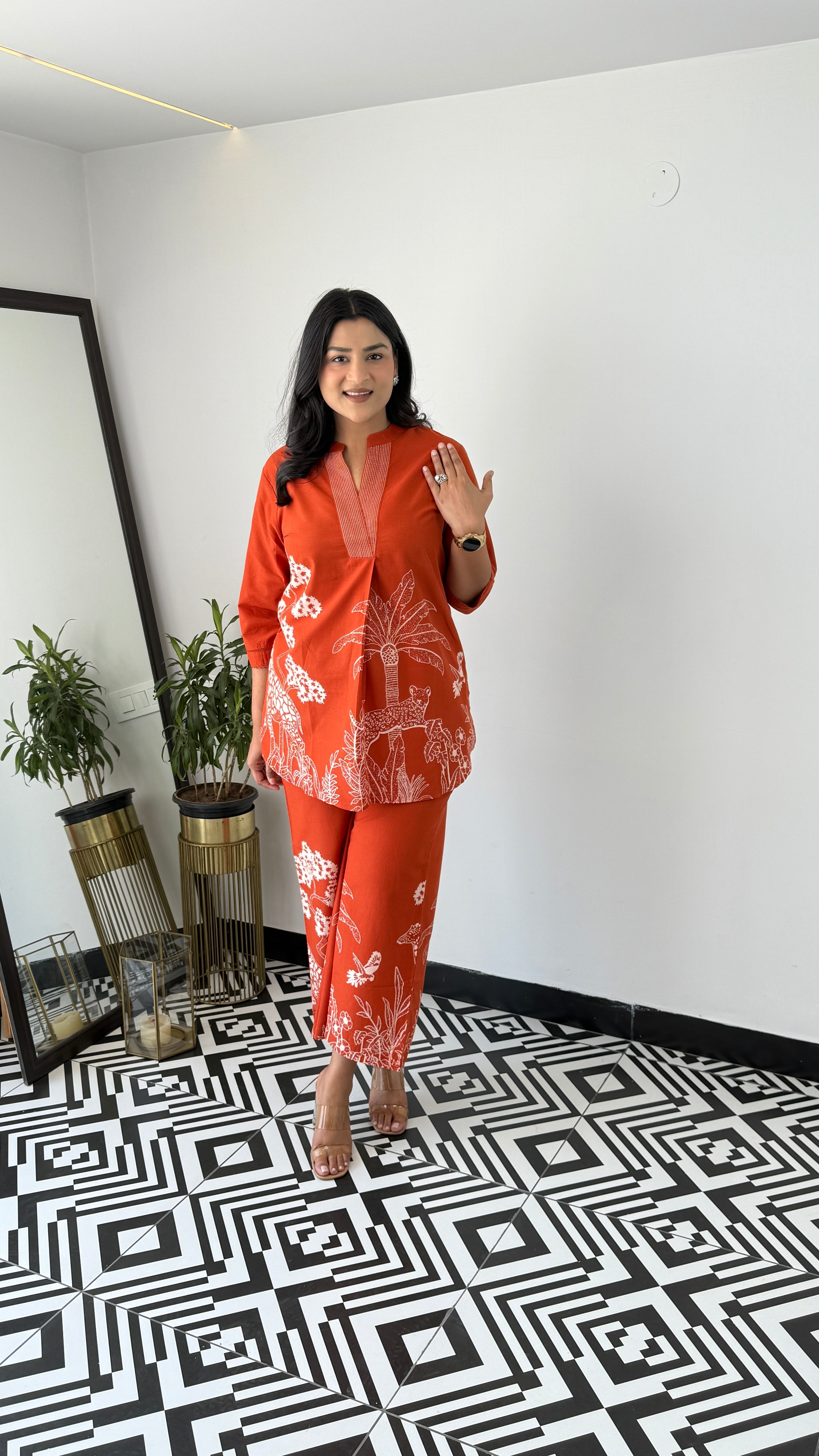 ⁠Tropical Rust Cord Set