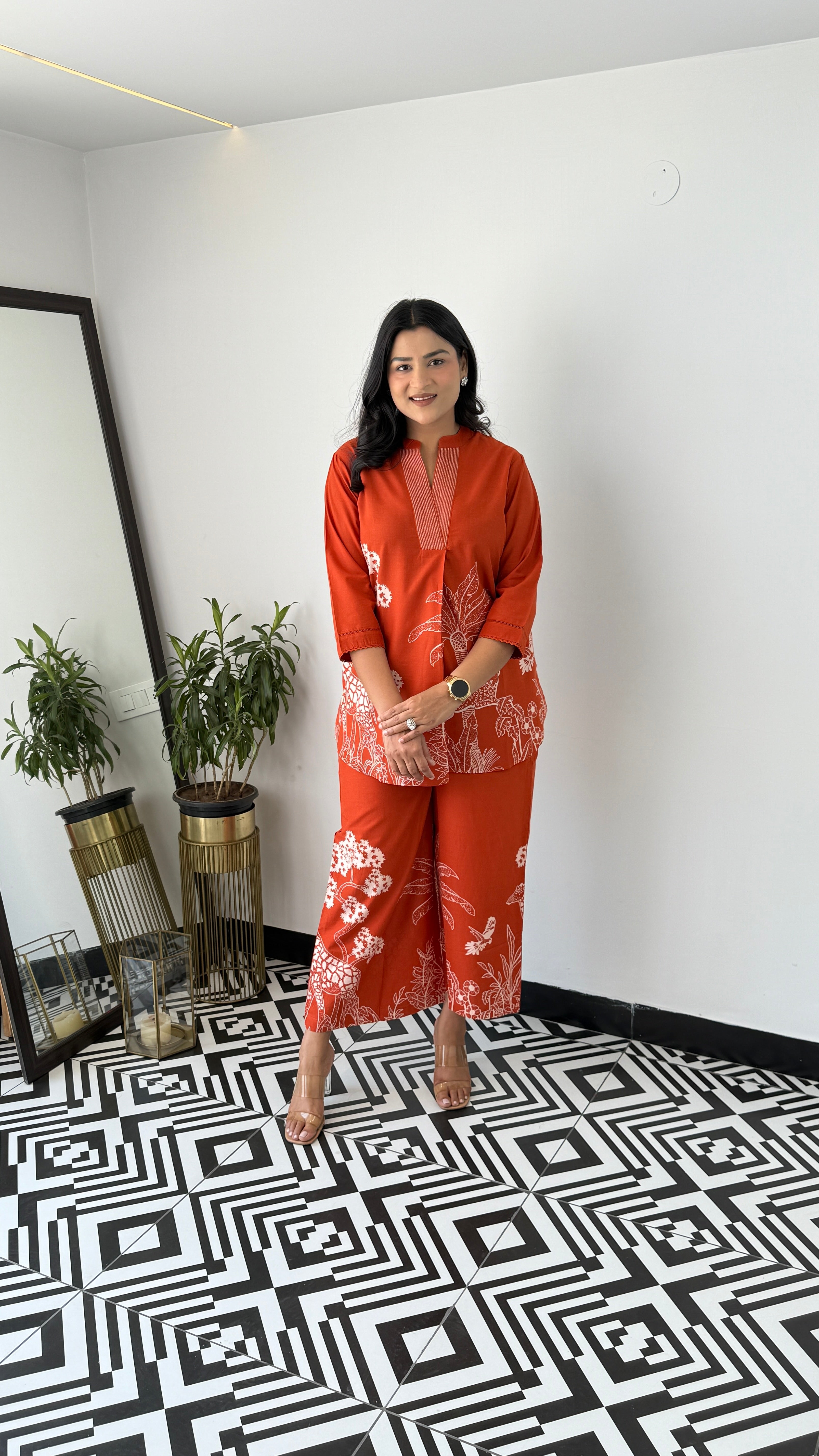 ⁠Tropical Rust Cord Set