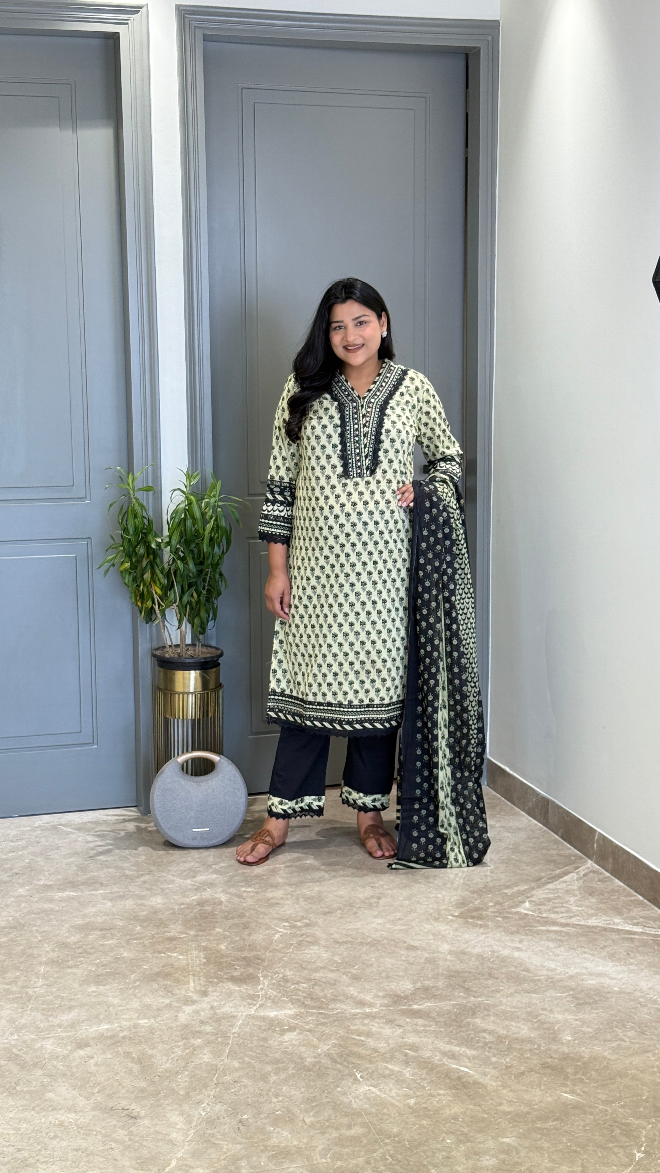 Buttery Black Suit Set