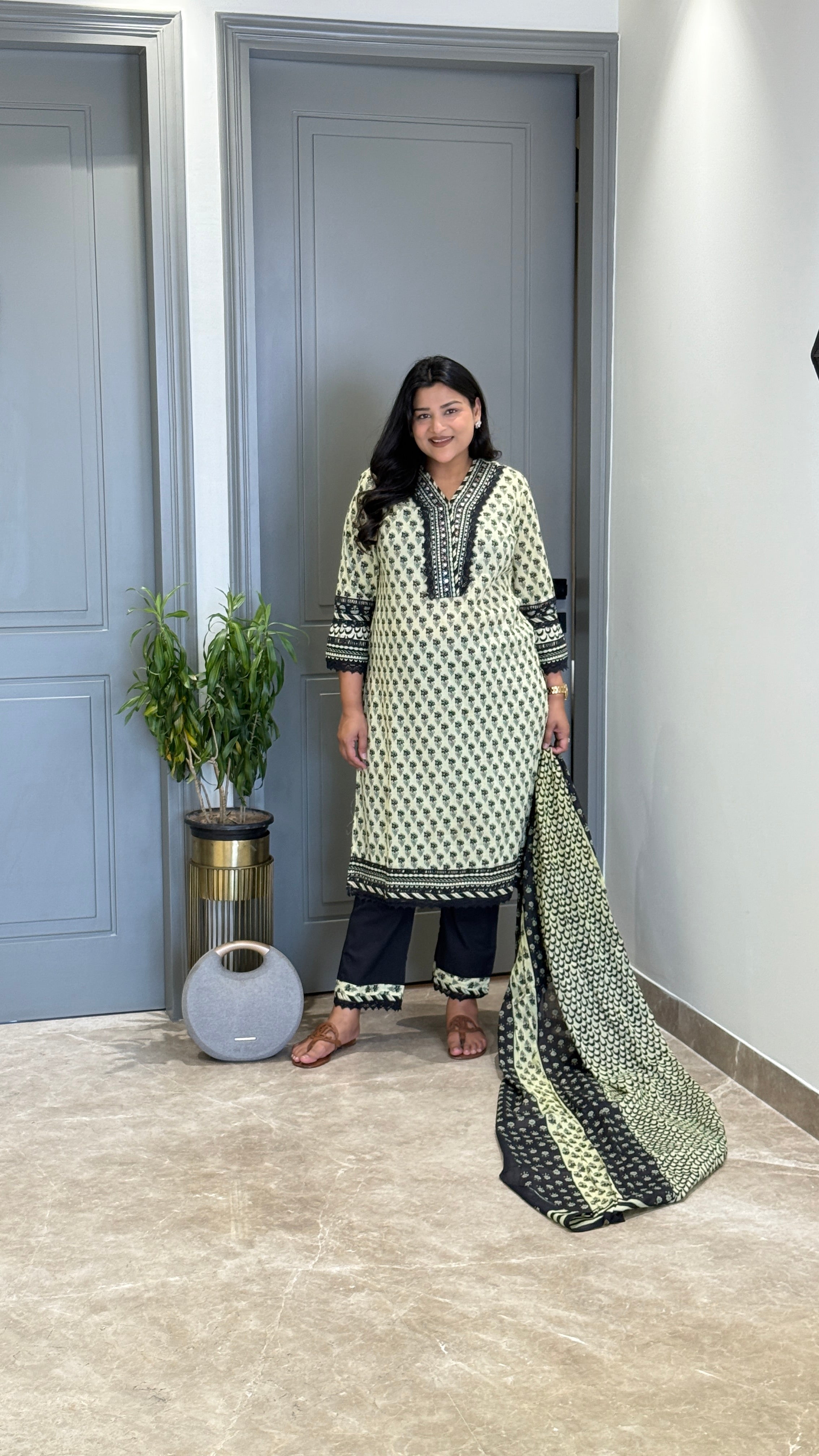 Buttery Black Suit Set