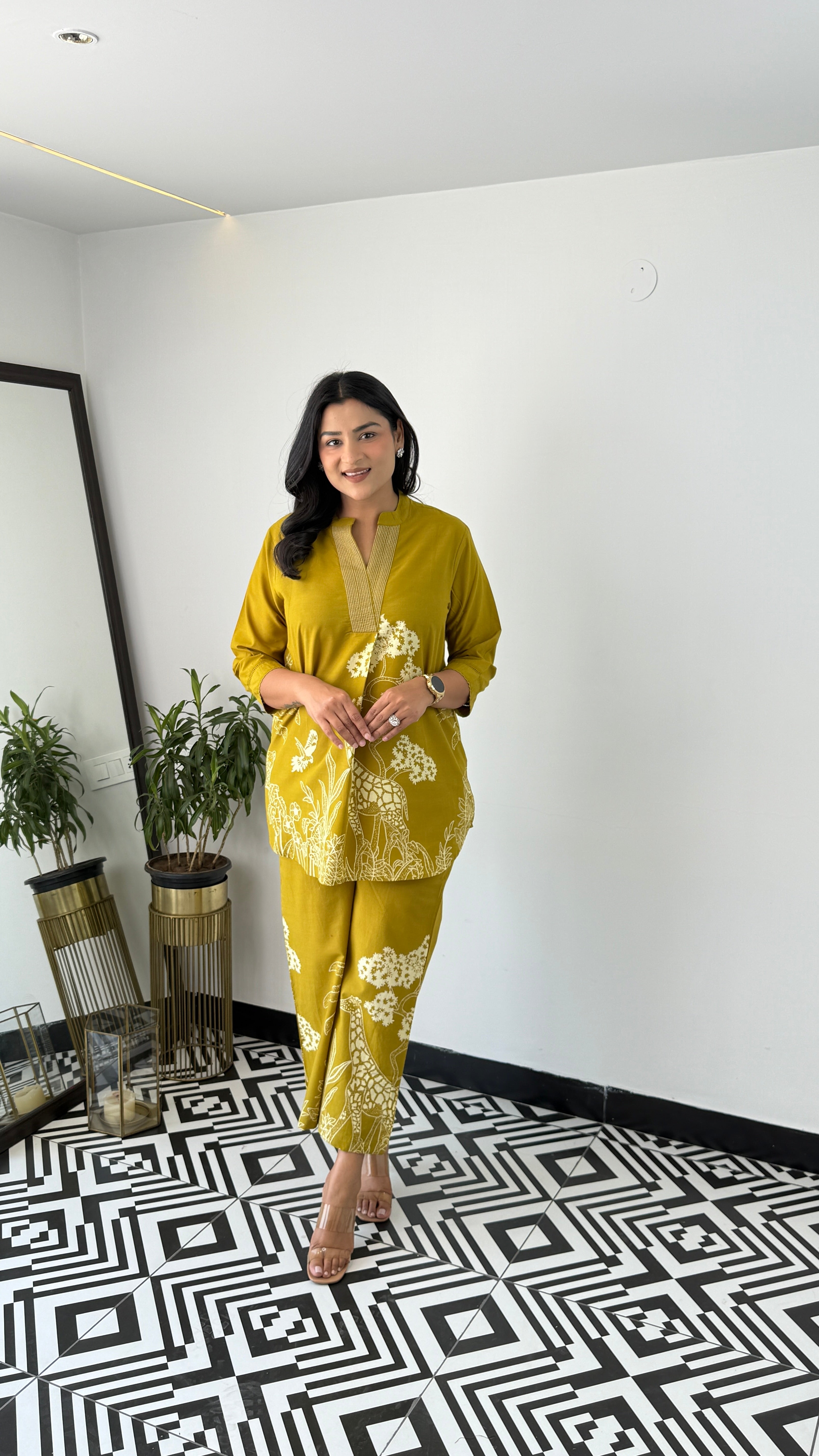 Tropical Mustard Cord Set