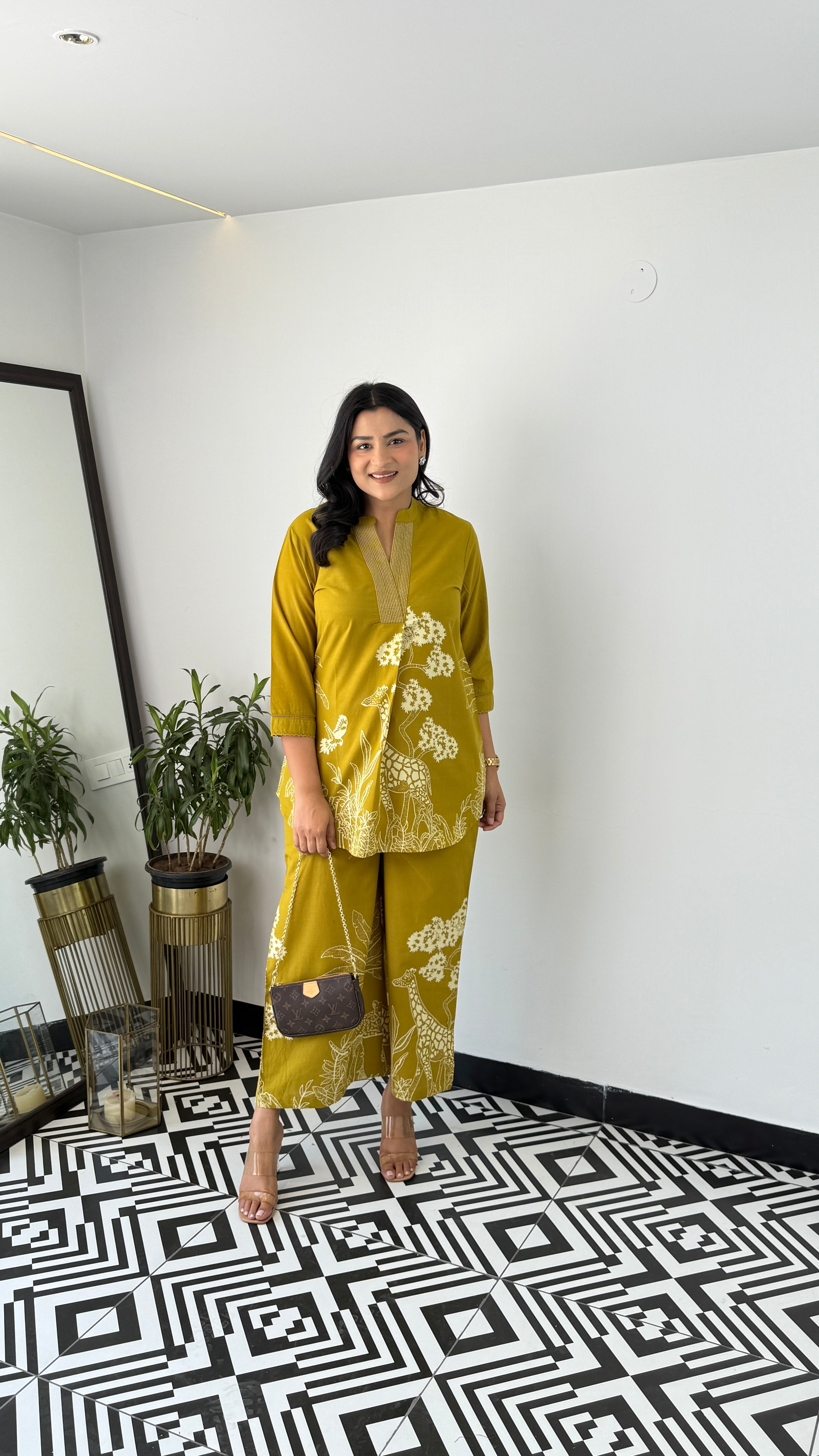 Tropical Mustard Cord Set