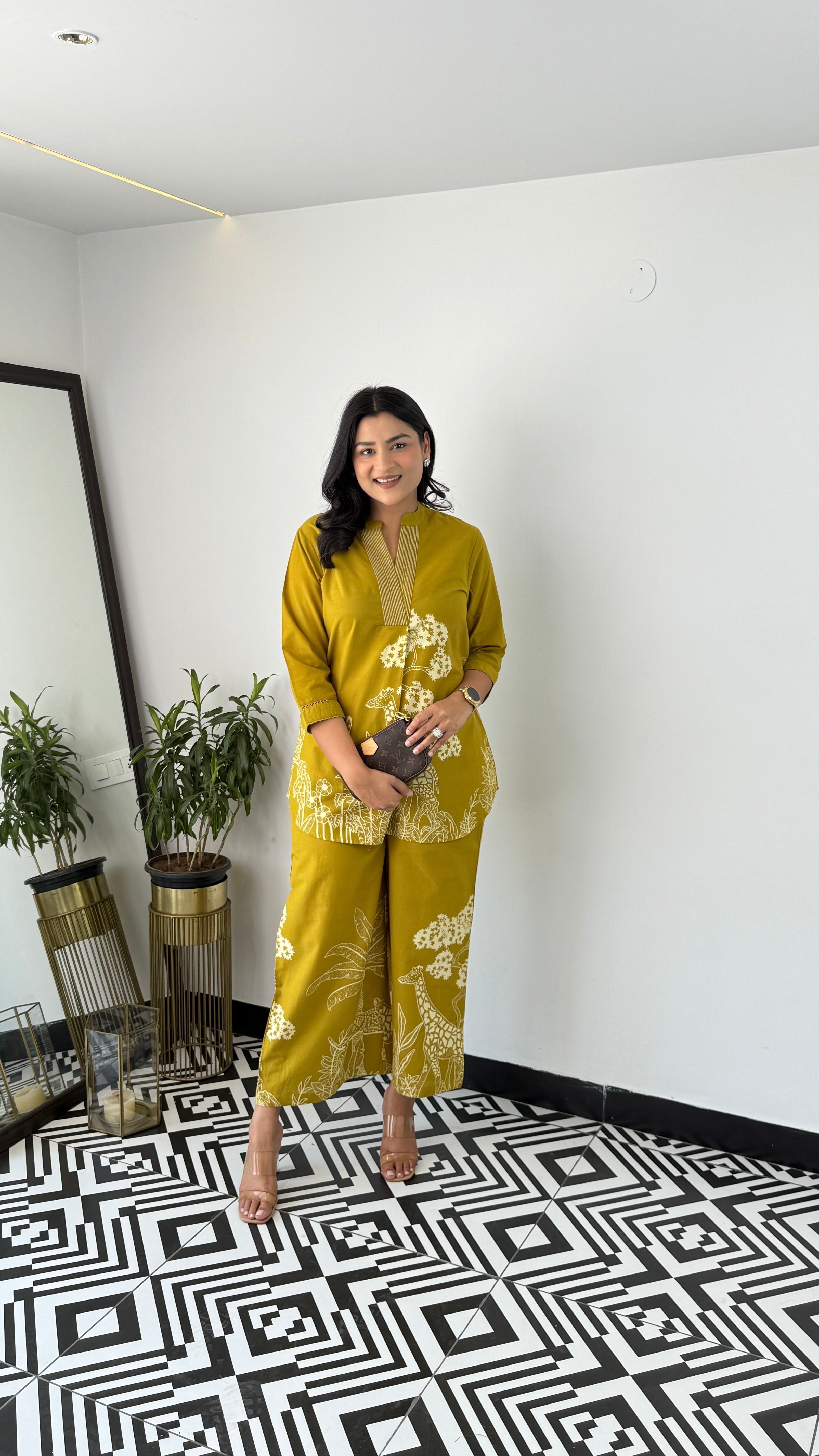 Tropical Mustard Cord Set