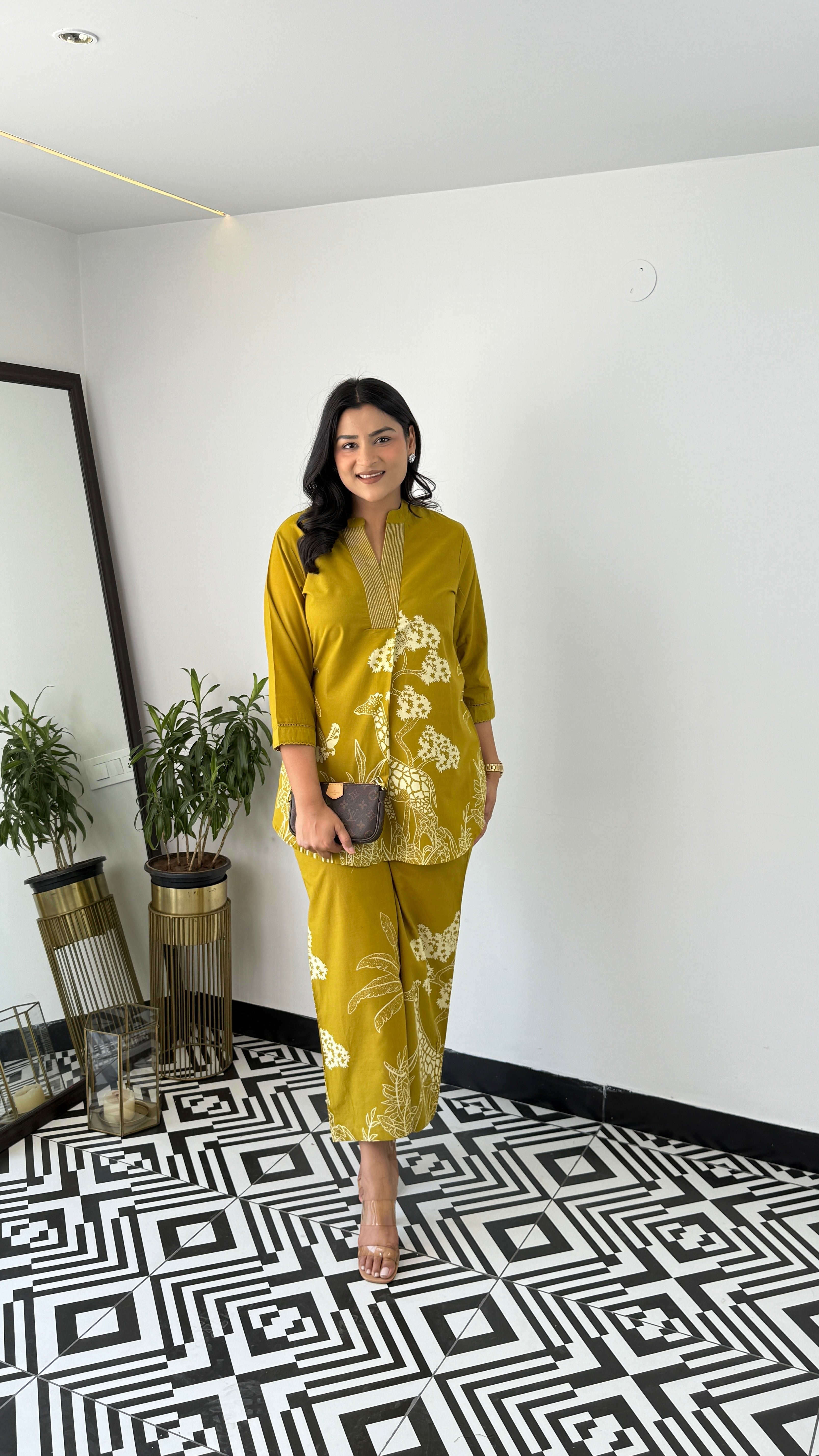 Tropical Mustard Cord Set