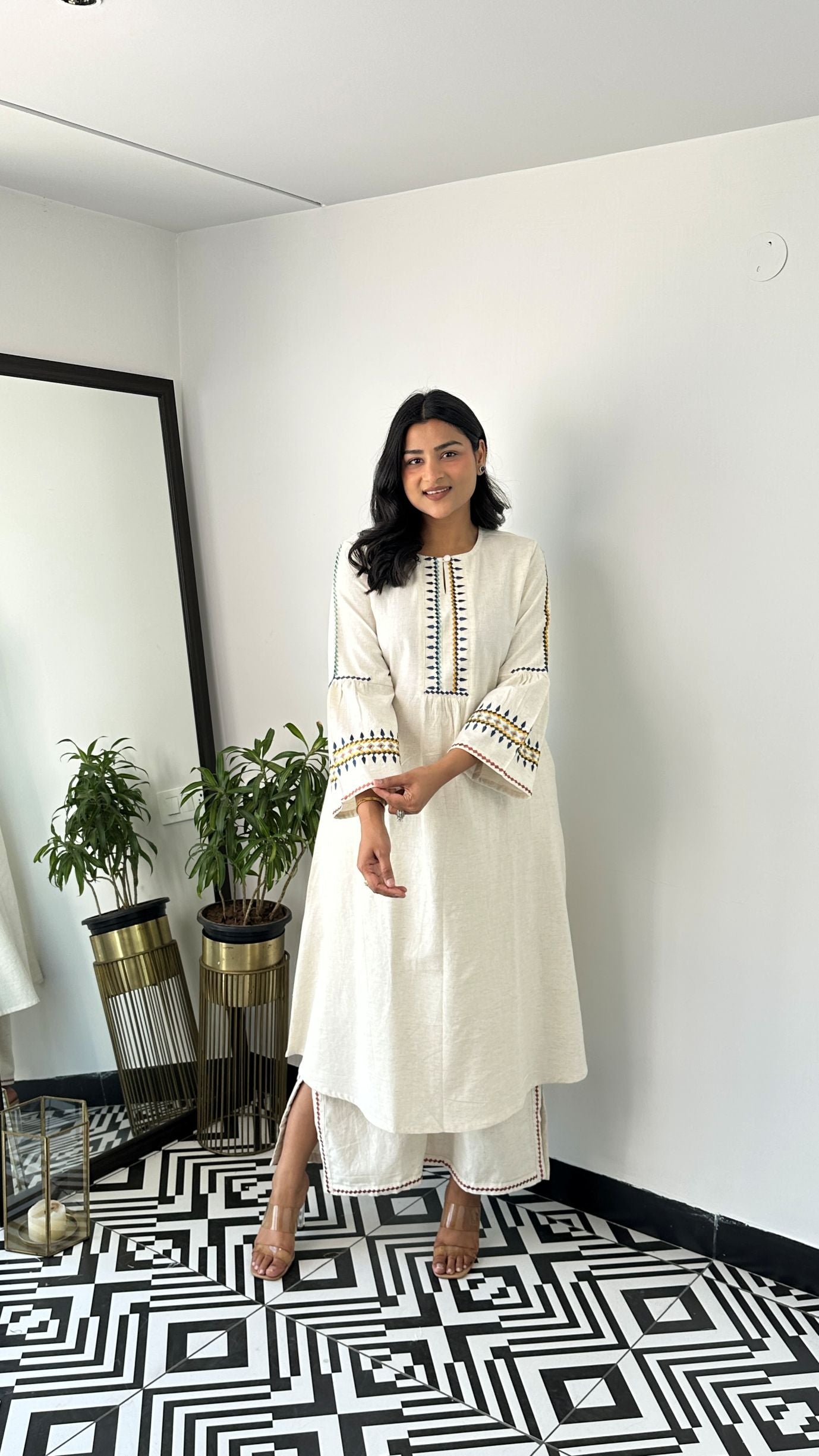 Ikkai Blue Kurta Pants