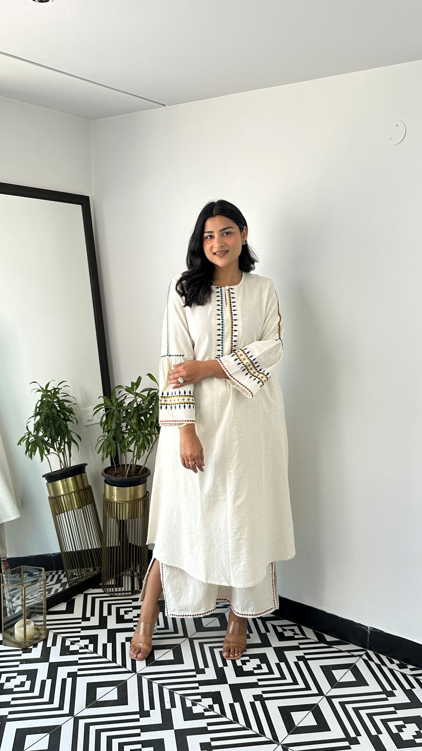 Ikkai Blue Kurta Pants