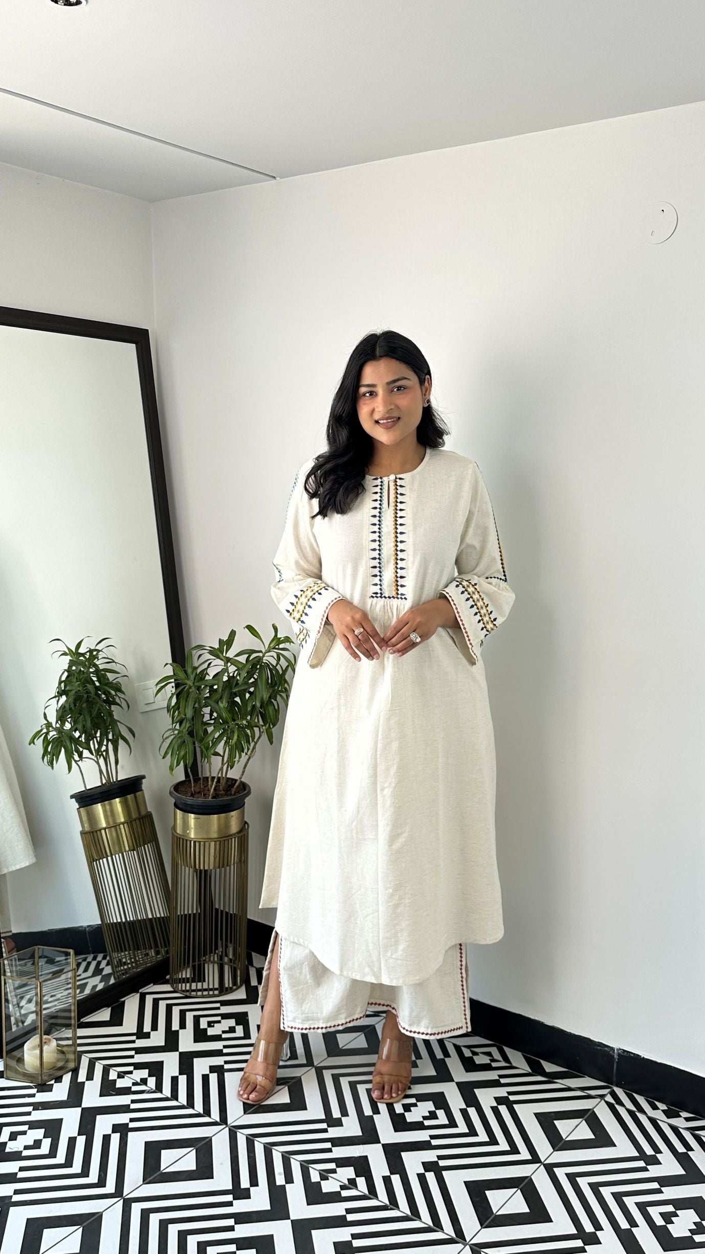 Ikkai Blue Kurta Pants