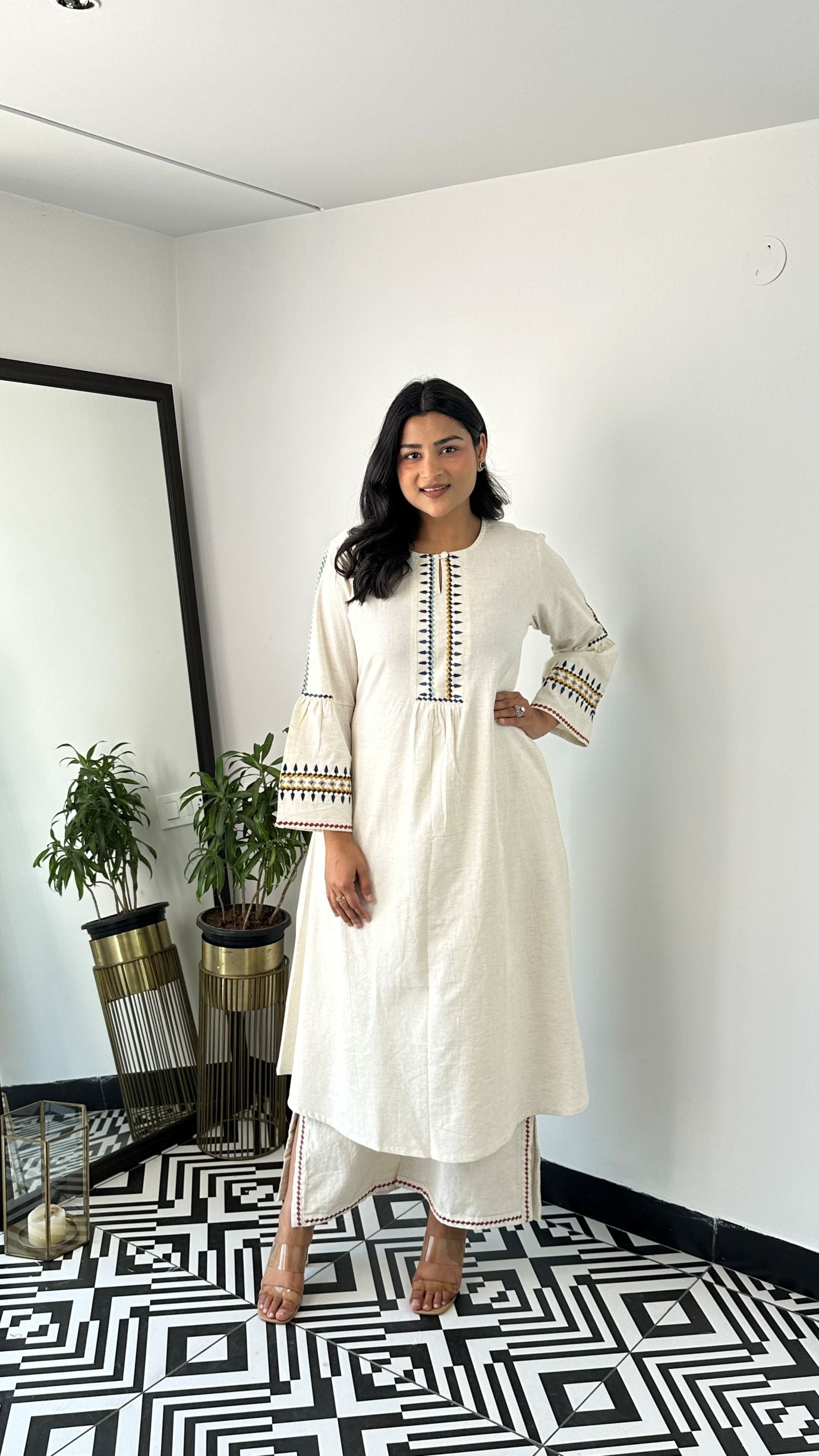 Ikkai Blue Kurta Pants