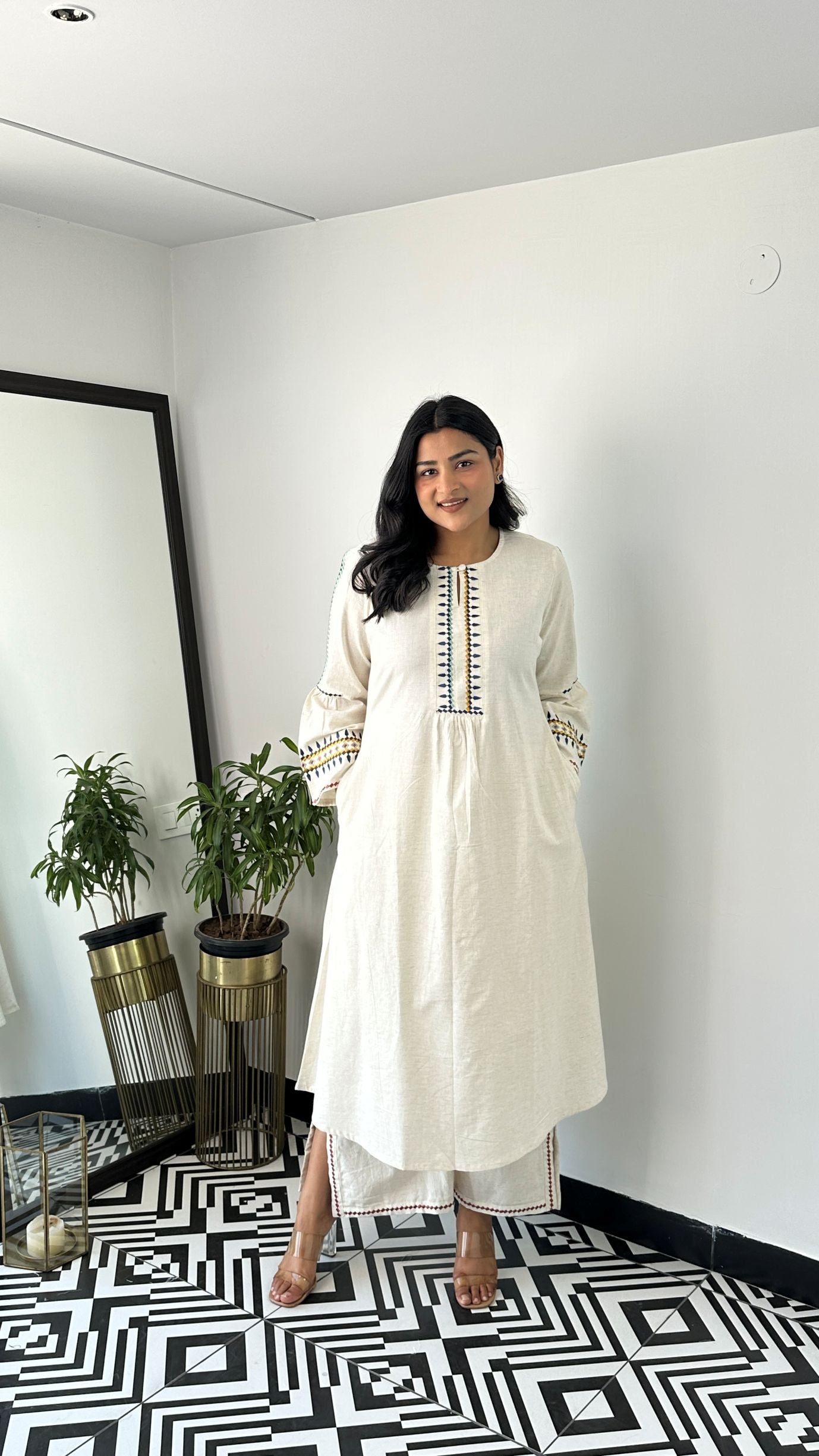 Ikkai Blue Kurta Pants