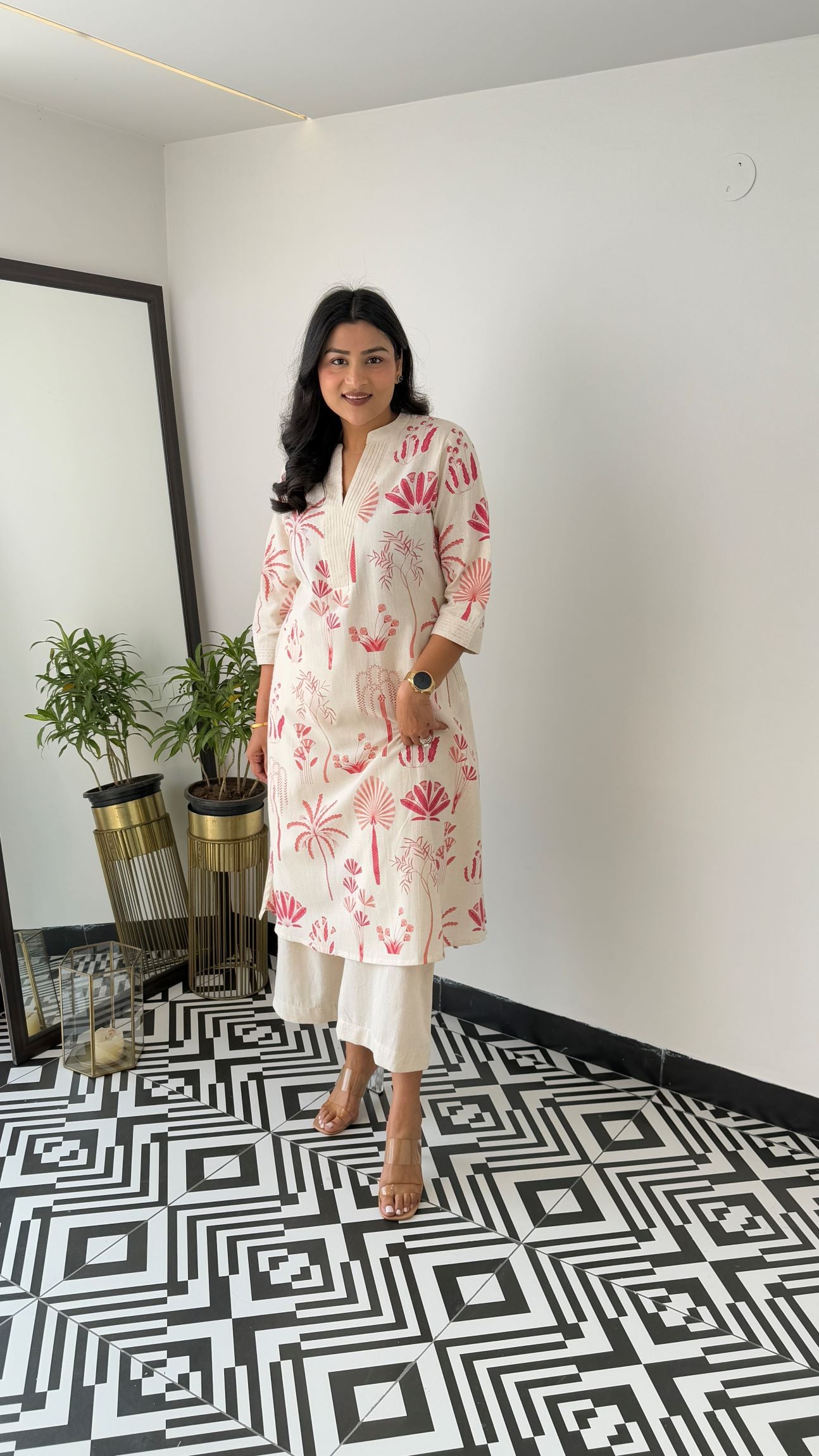 Inaya Pink Kurta Pants