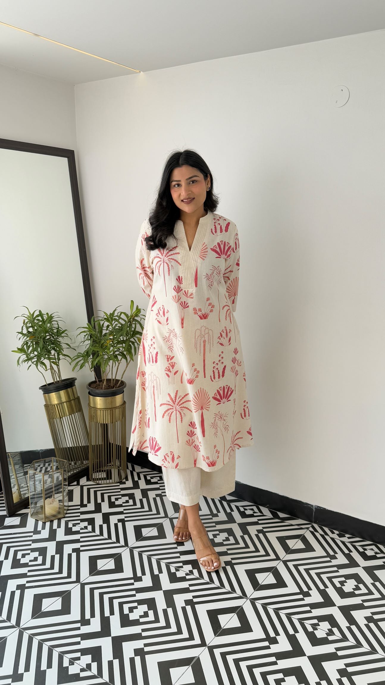 Inaya Pink Kurta Pants
