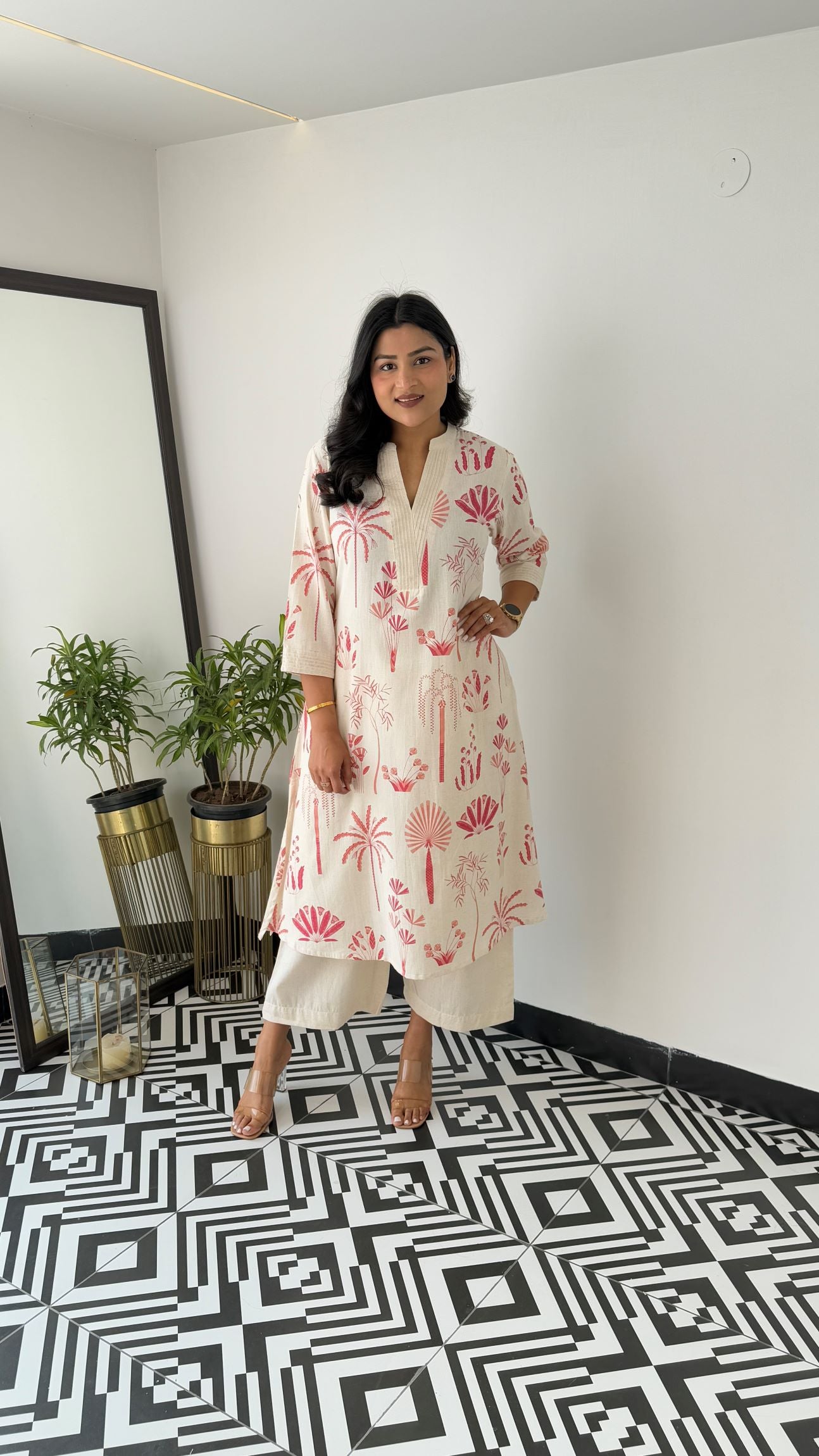 Inaya Pink Kurta Pants