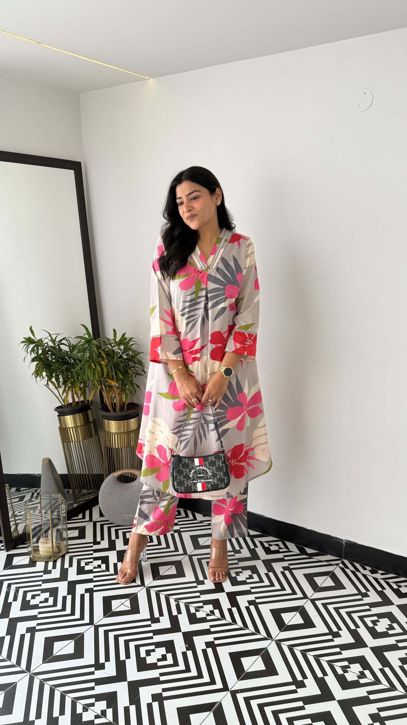 Iris Grey Kurta Pants