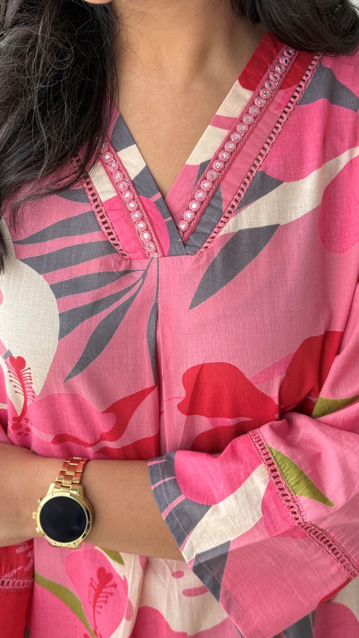 Iris Pink Kurta Pants