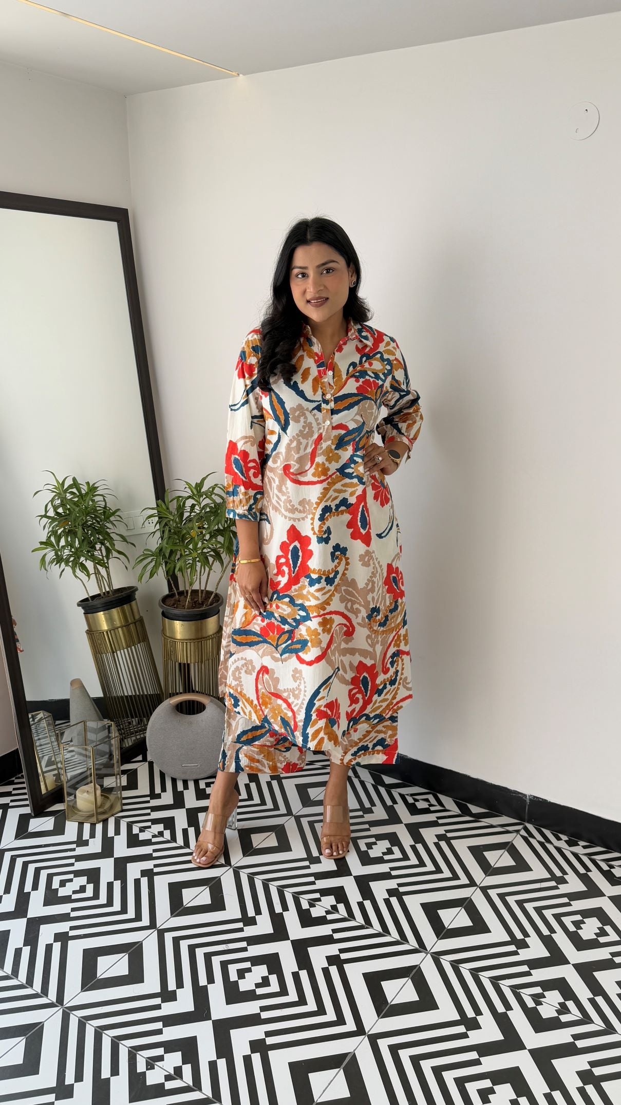 Meher Woodland Kurta Pants