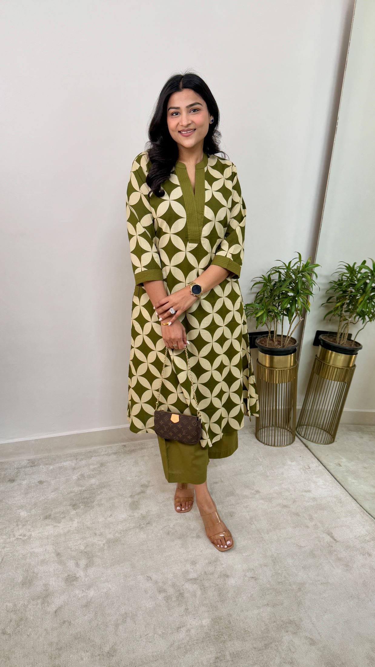 Mirage Green Kurta Pants