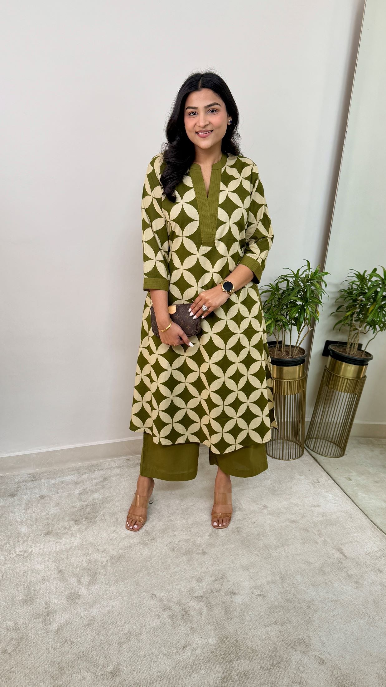 Mirage Green Kurta Pants