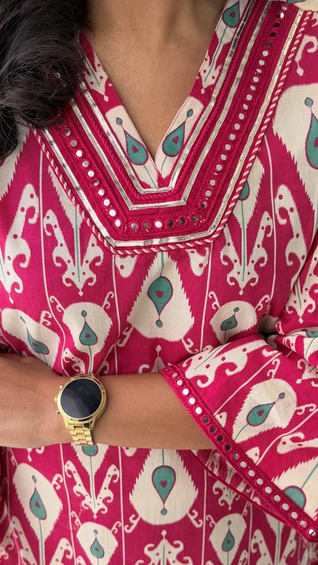 Regal Pink Kurta Pants