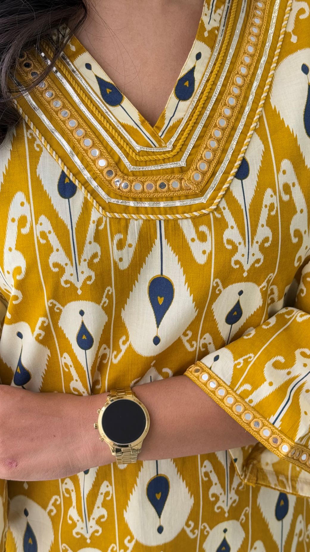 Regal Yellow Kurta Pants