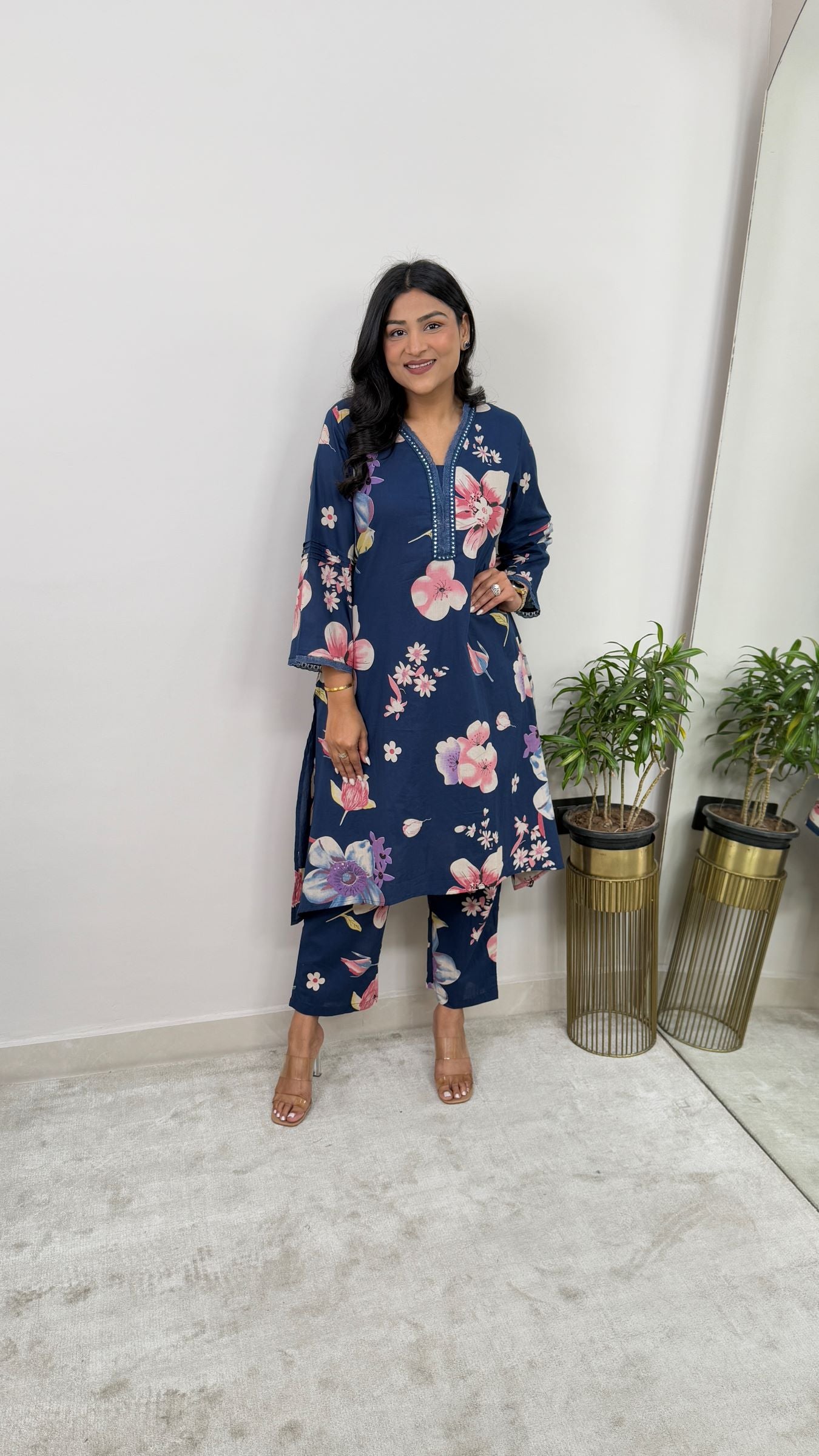 Sara Blue Kurta Pants