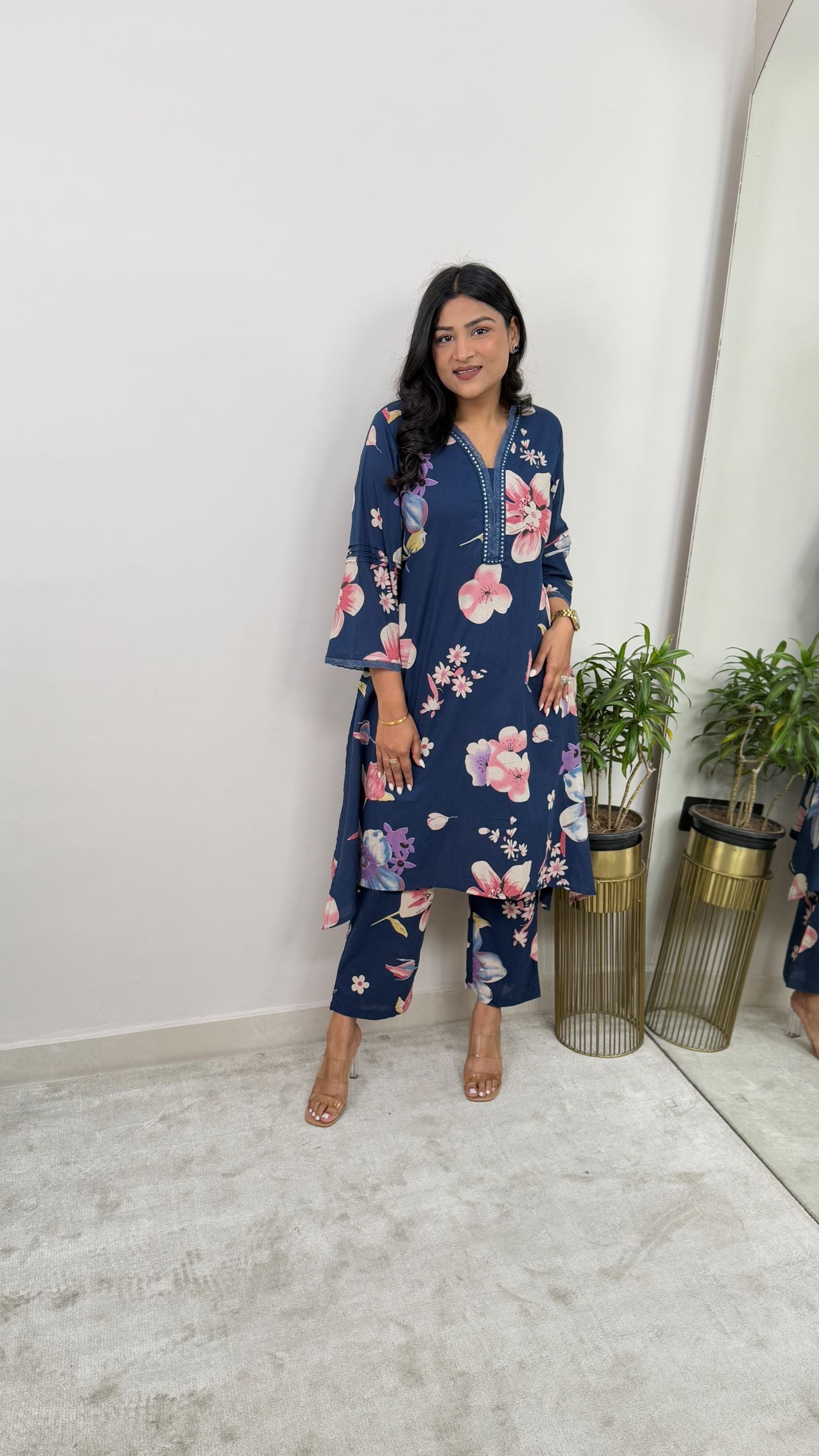 Sara Blue Kurta Pants