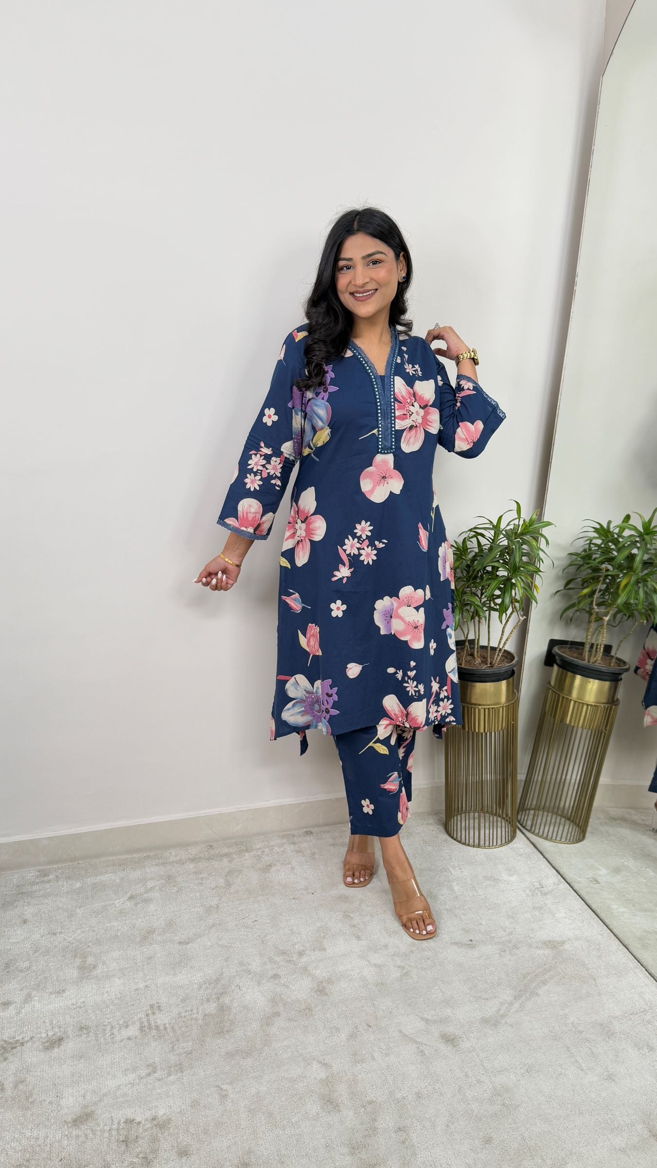 Sara Blue Kurta Pants