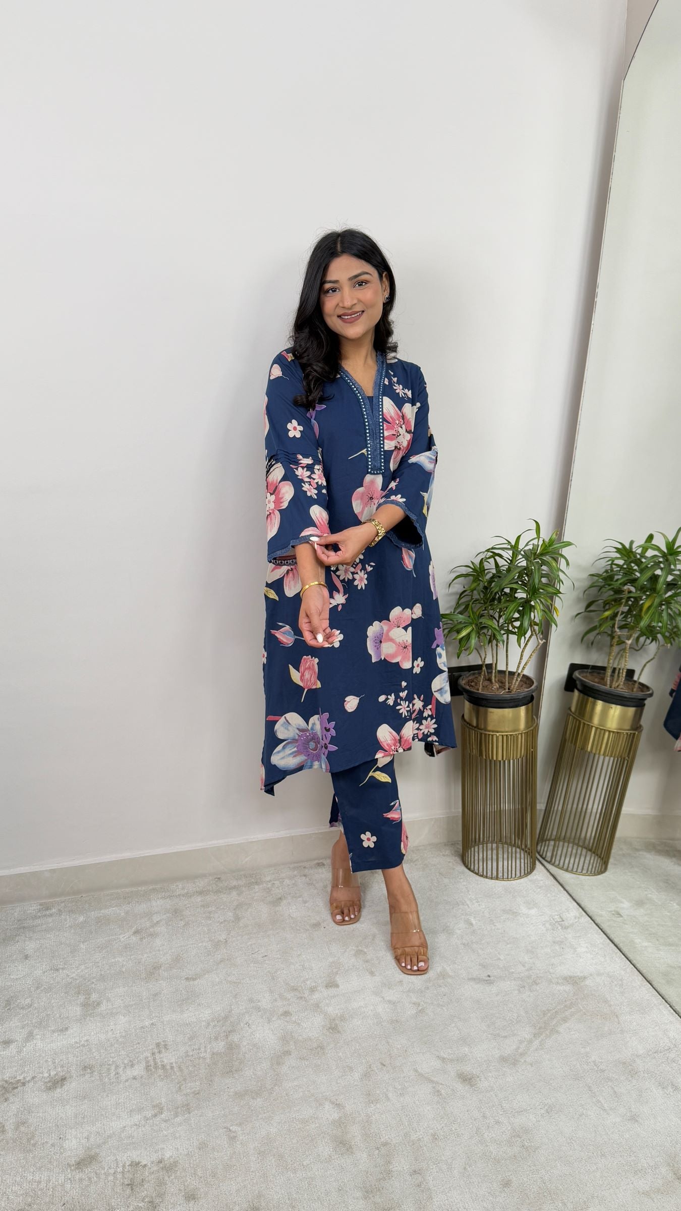 Sara Blue Kurta Pants
