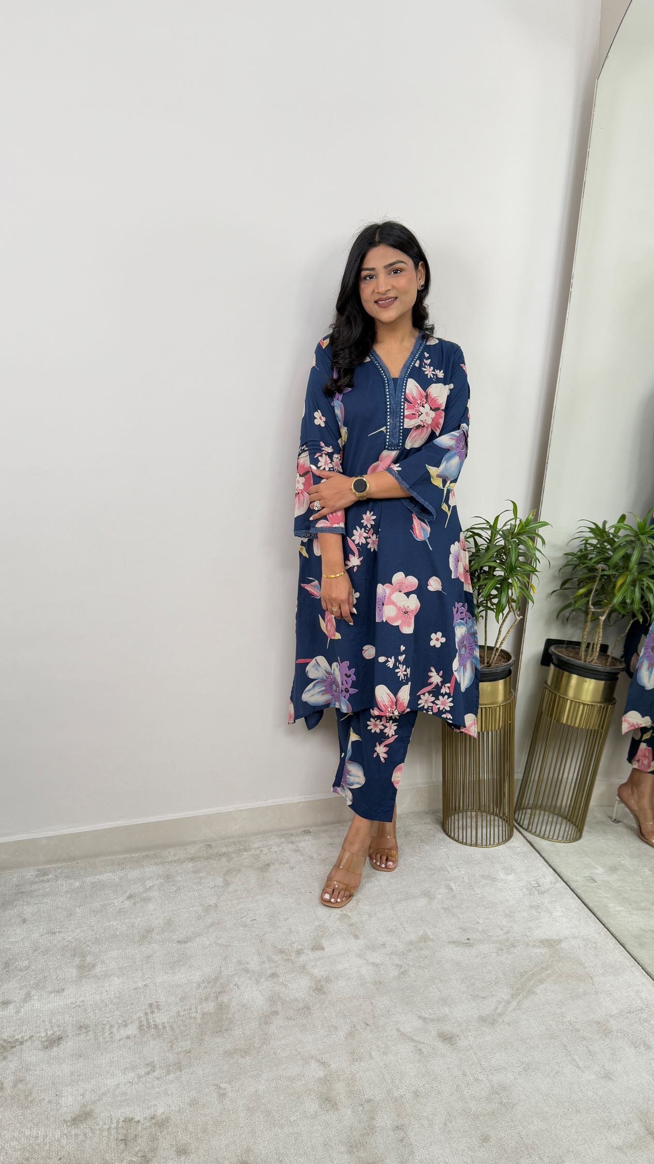 Sara Blue Kurta Pants