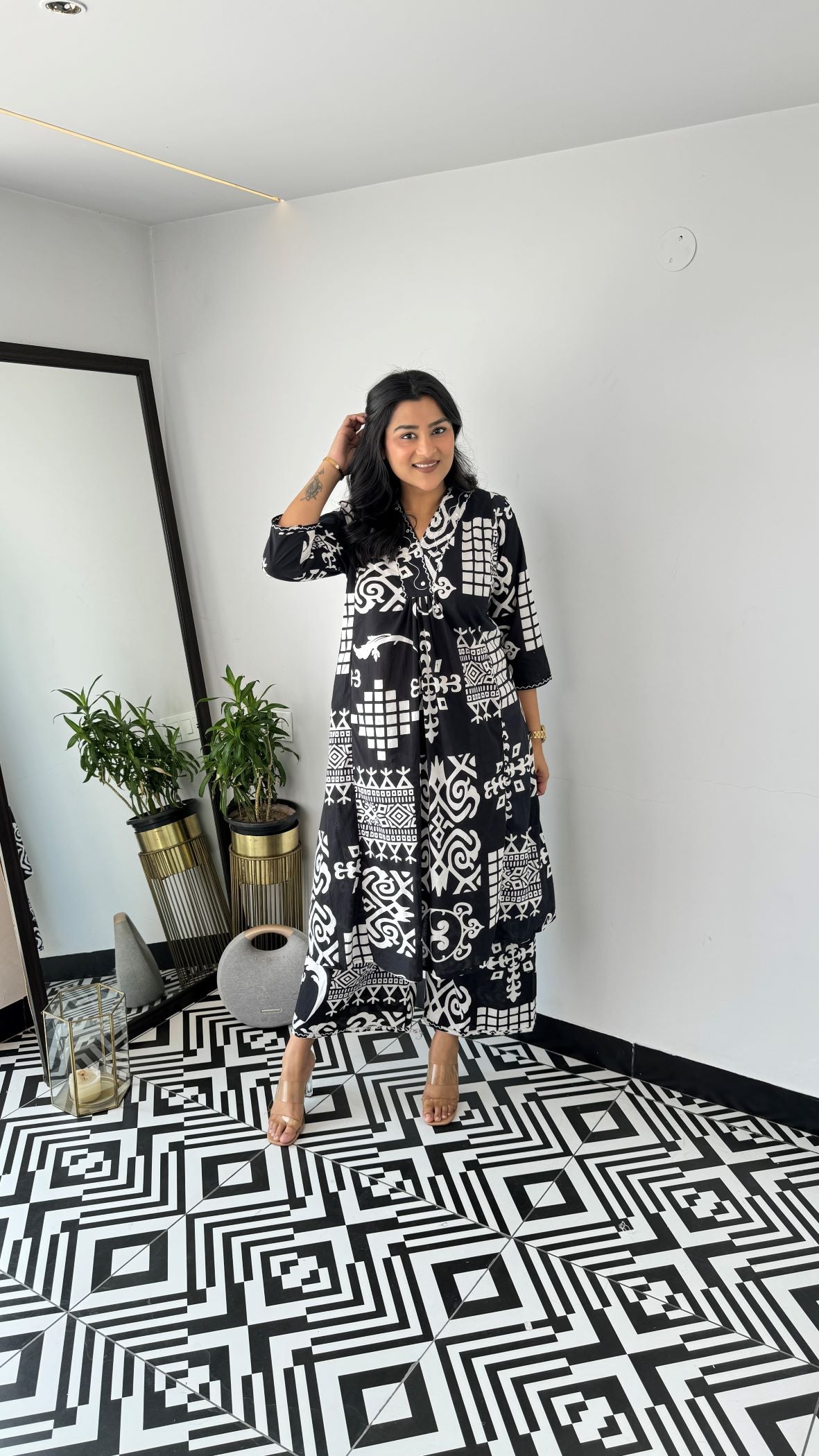 Staple Black Vintage Kurta Pants