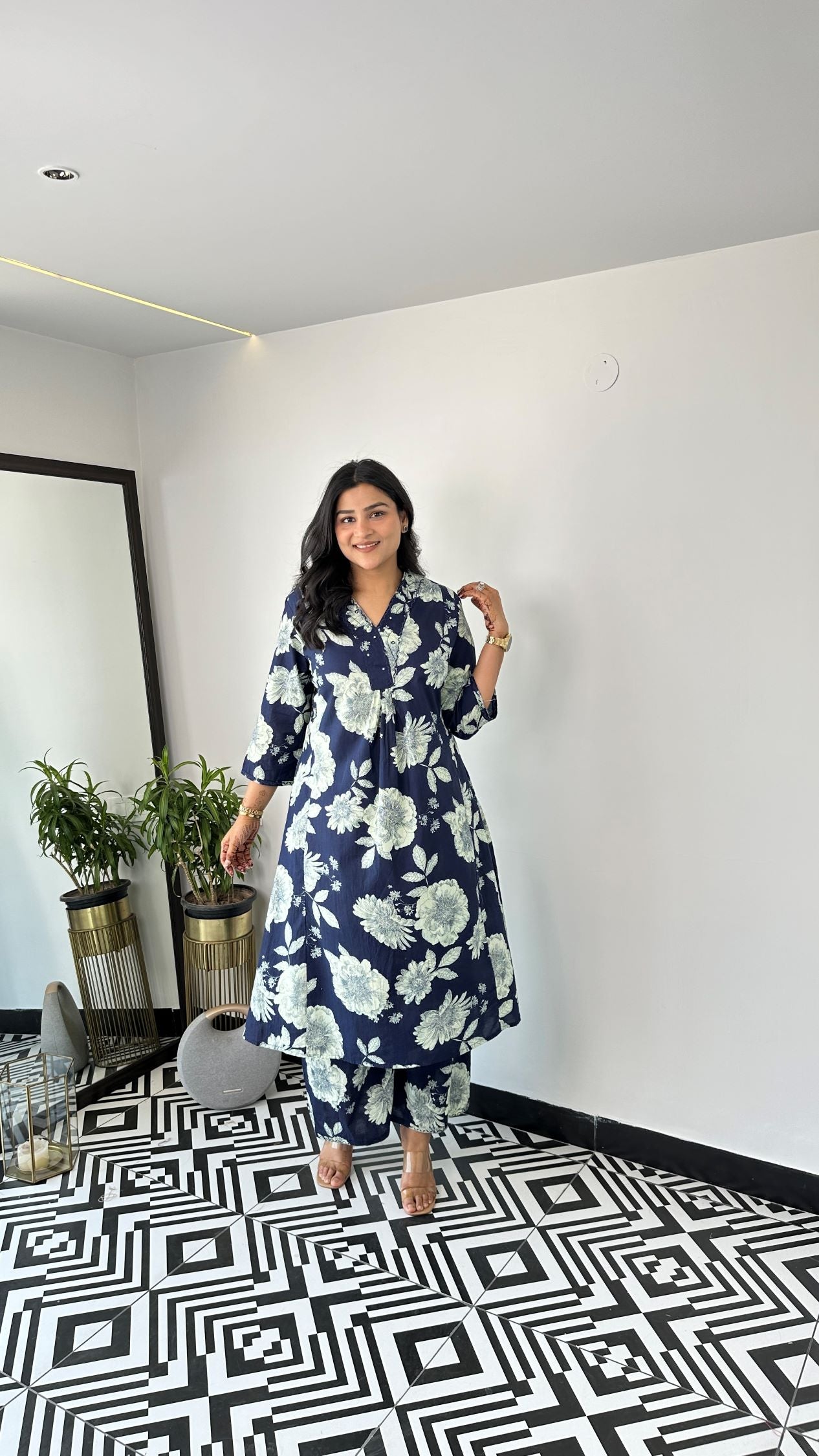 Staple Blue Bling Kurta Pants