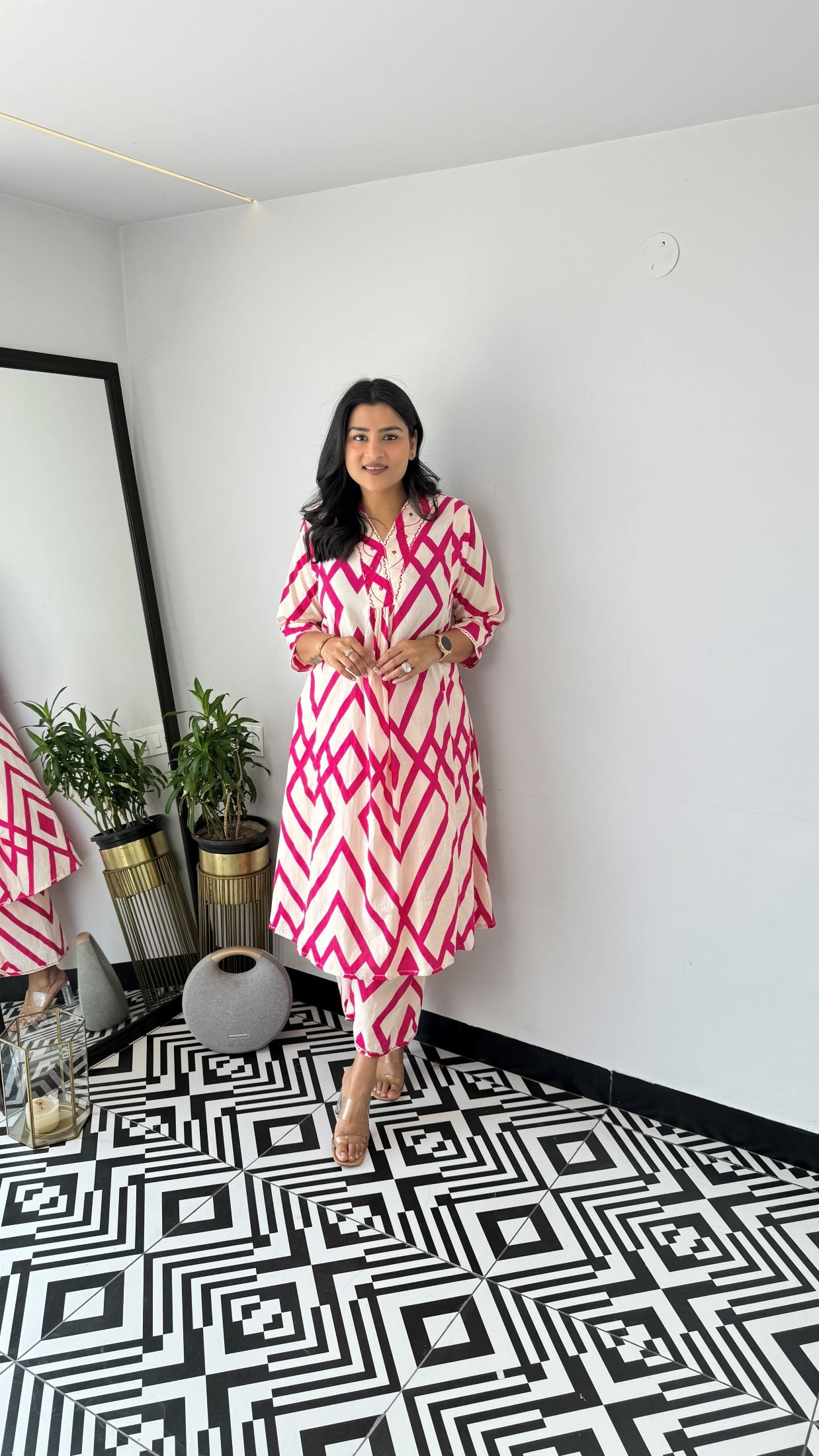 Staple Boho Pink Kurta Pants