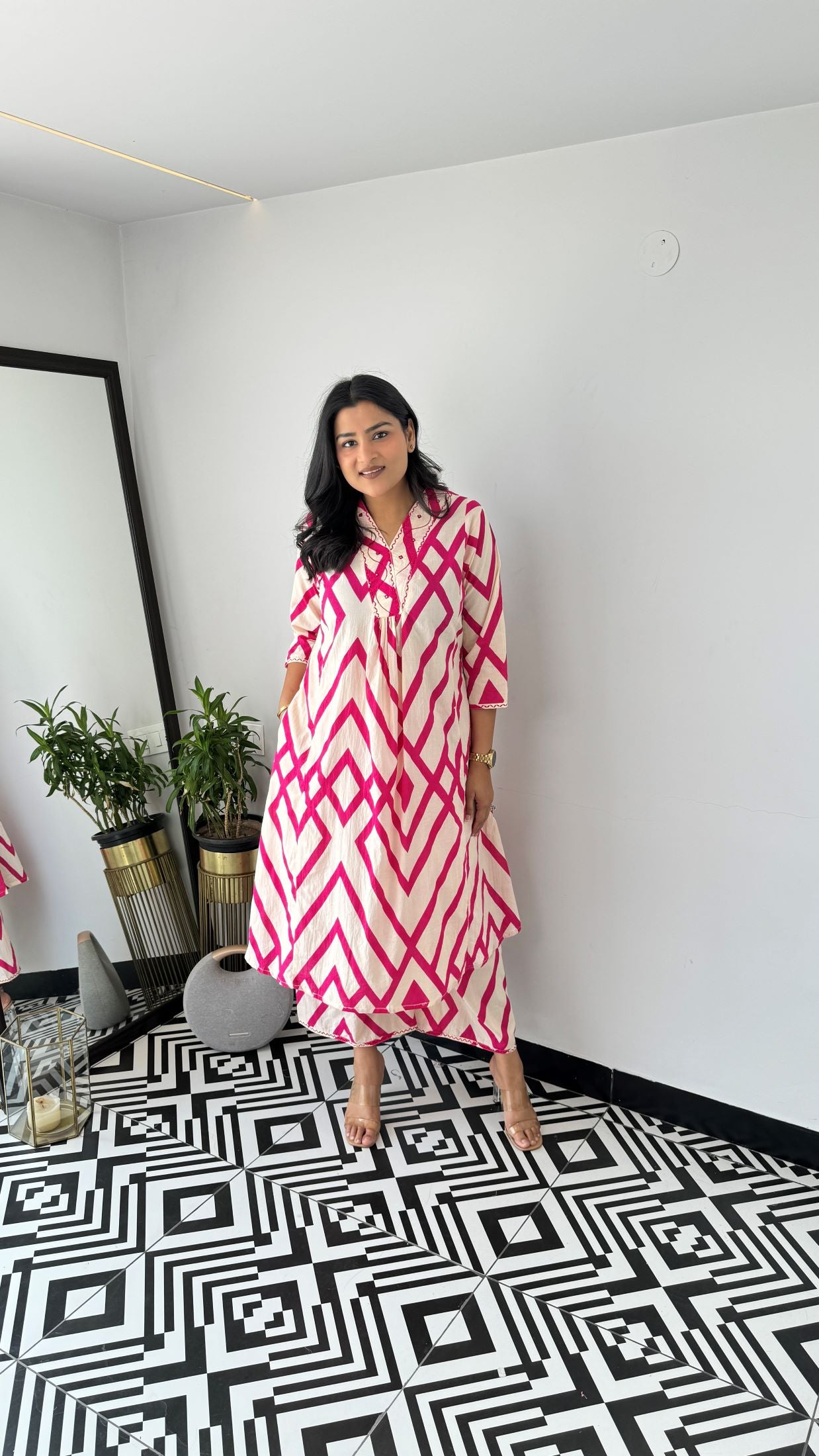 Staple Boho Pink Kurta Pants