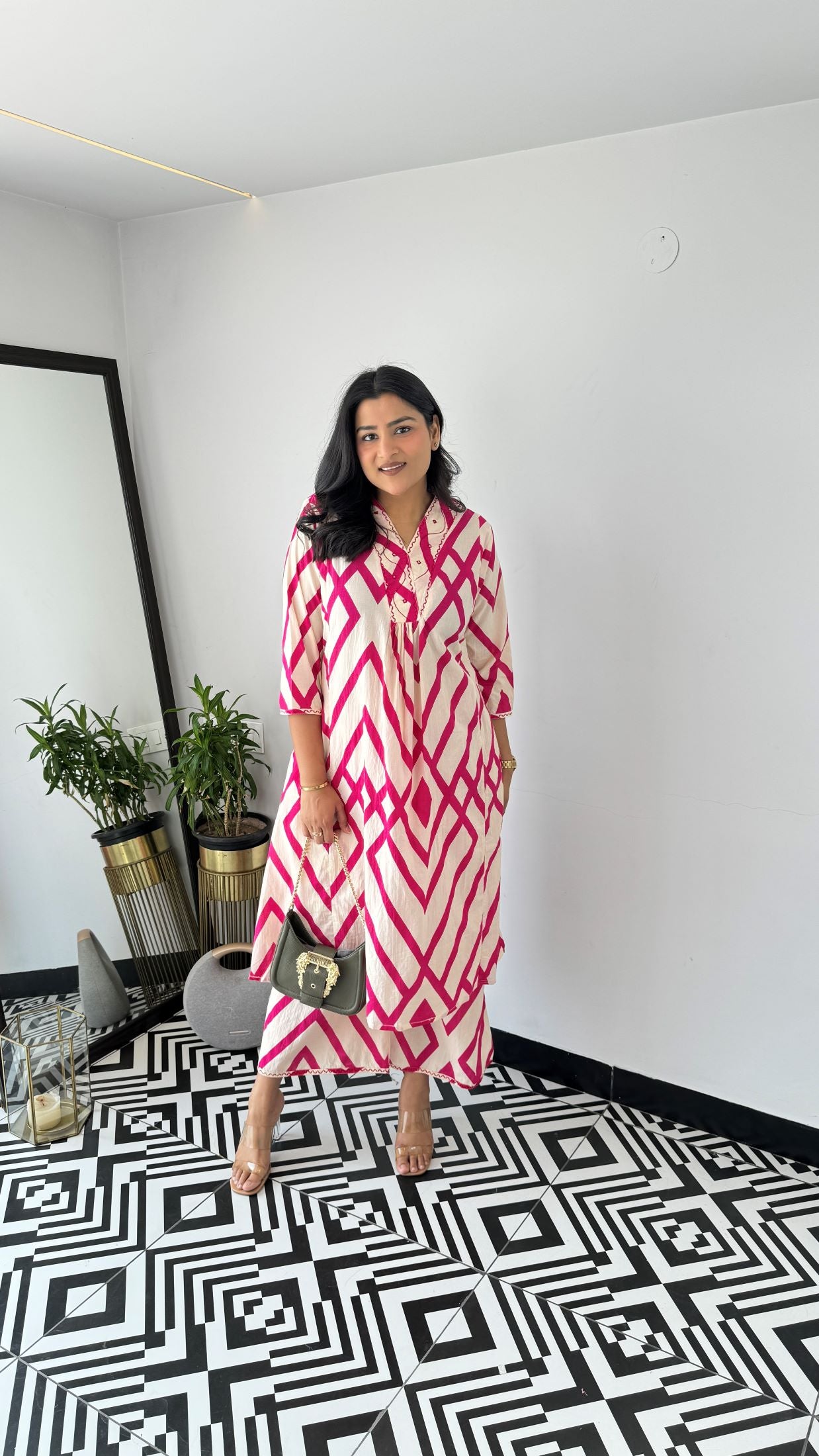 Staple Boho Pink Kurta Pants