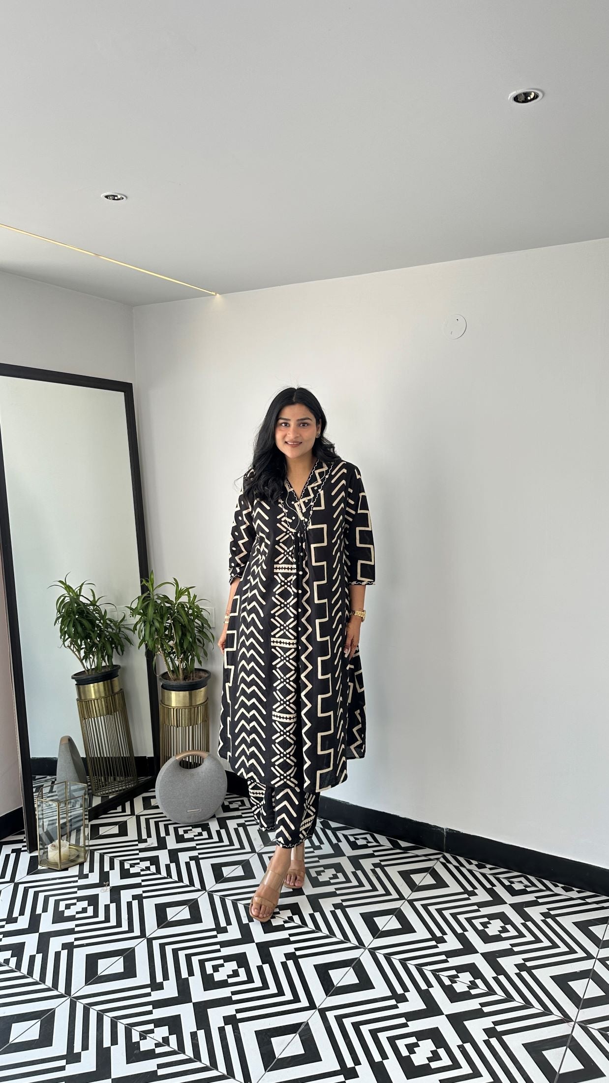 Staple Culture Black Kurta Pants
