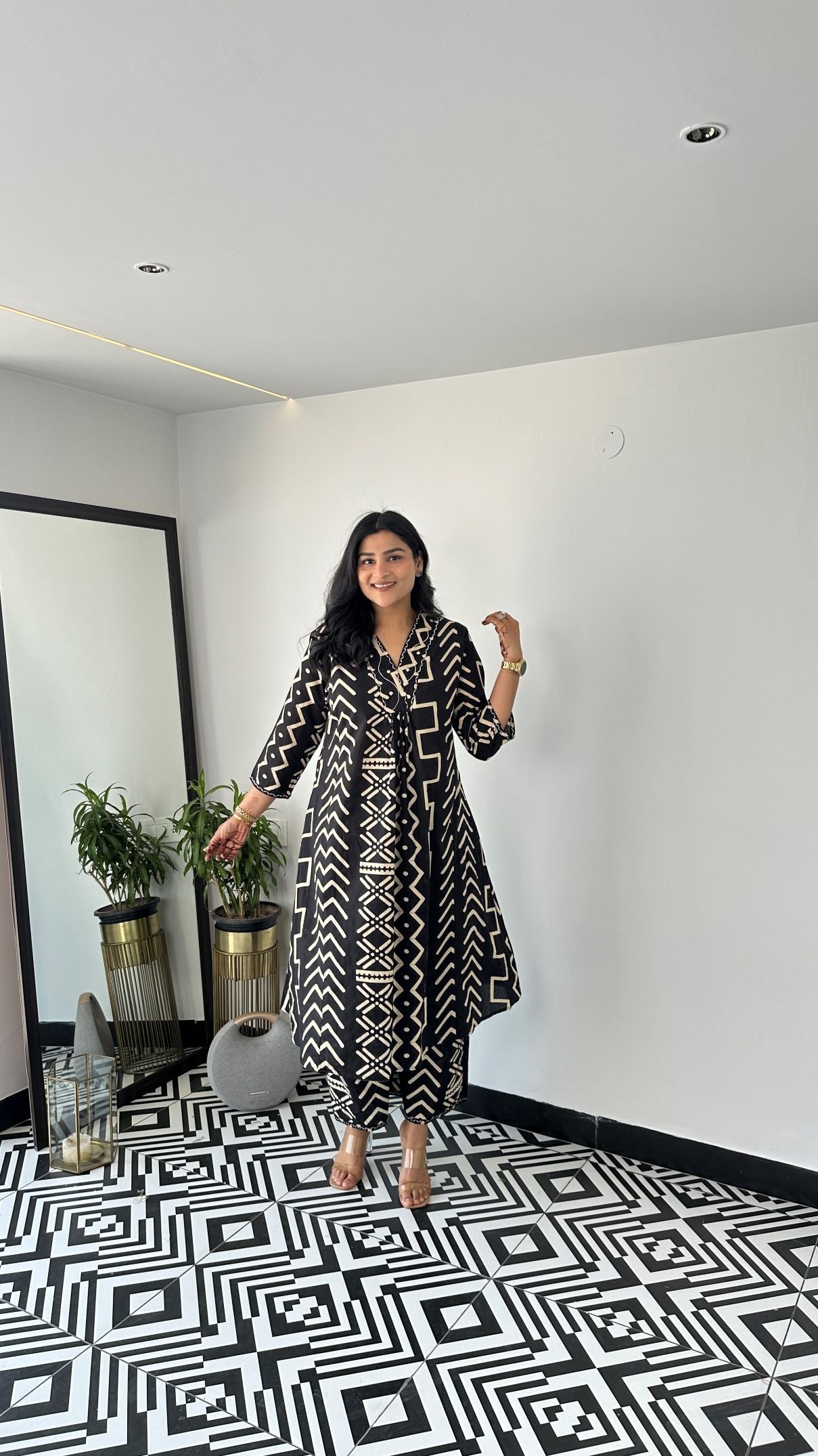 Staple Culture Black Kurta Pants