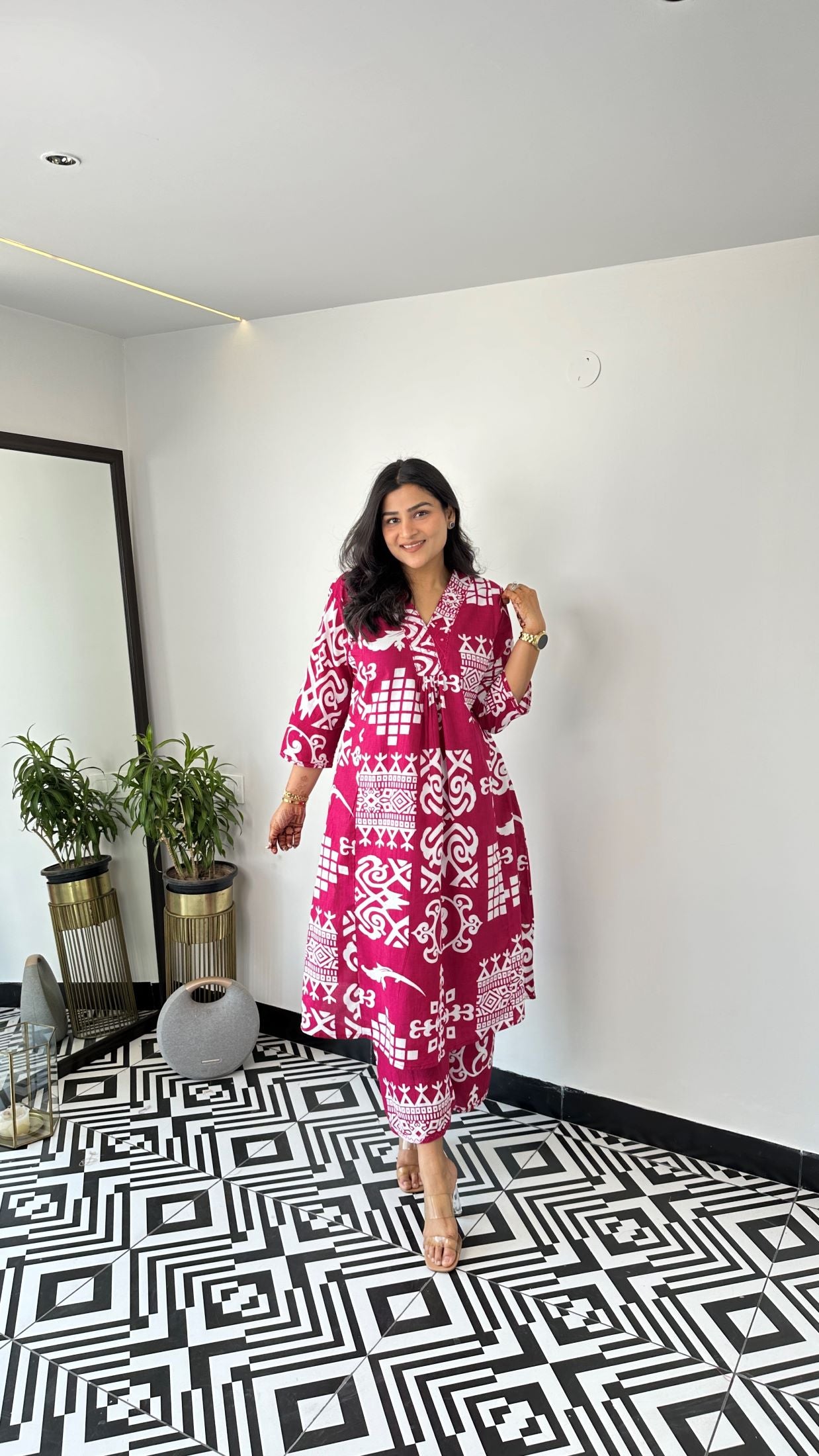 Staple Vintage Pink Kurta Pants