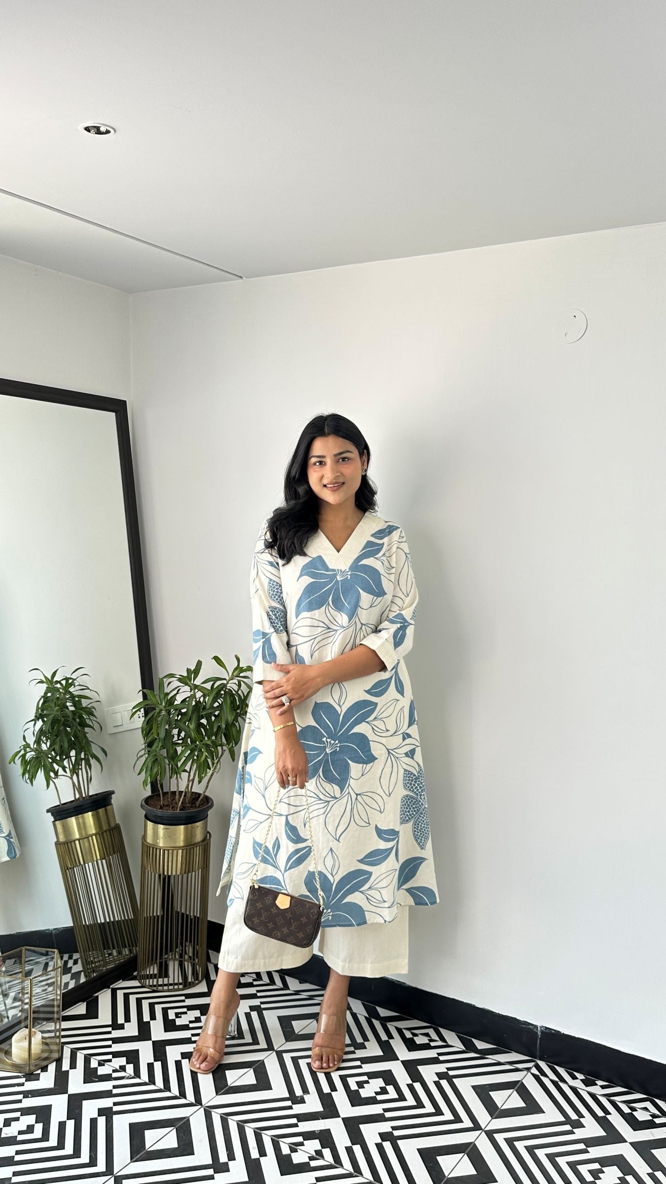 Stera Blue Kurta Pants