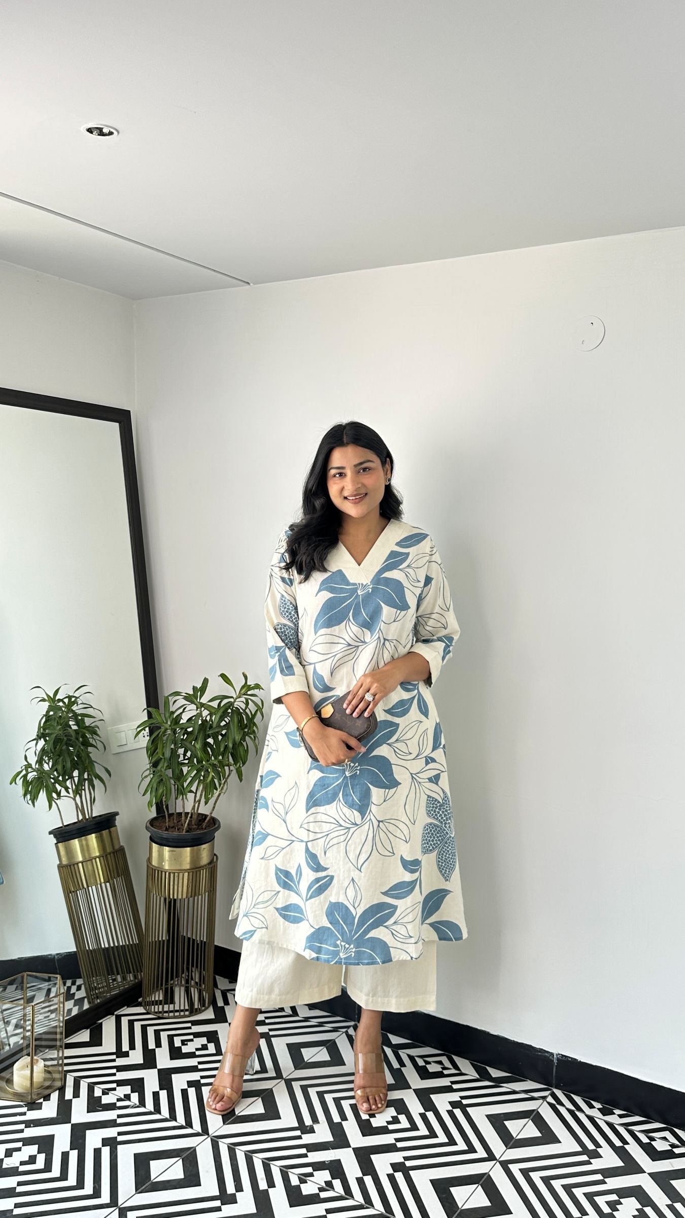 Stera Blue Kurta Pants