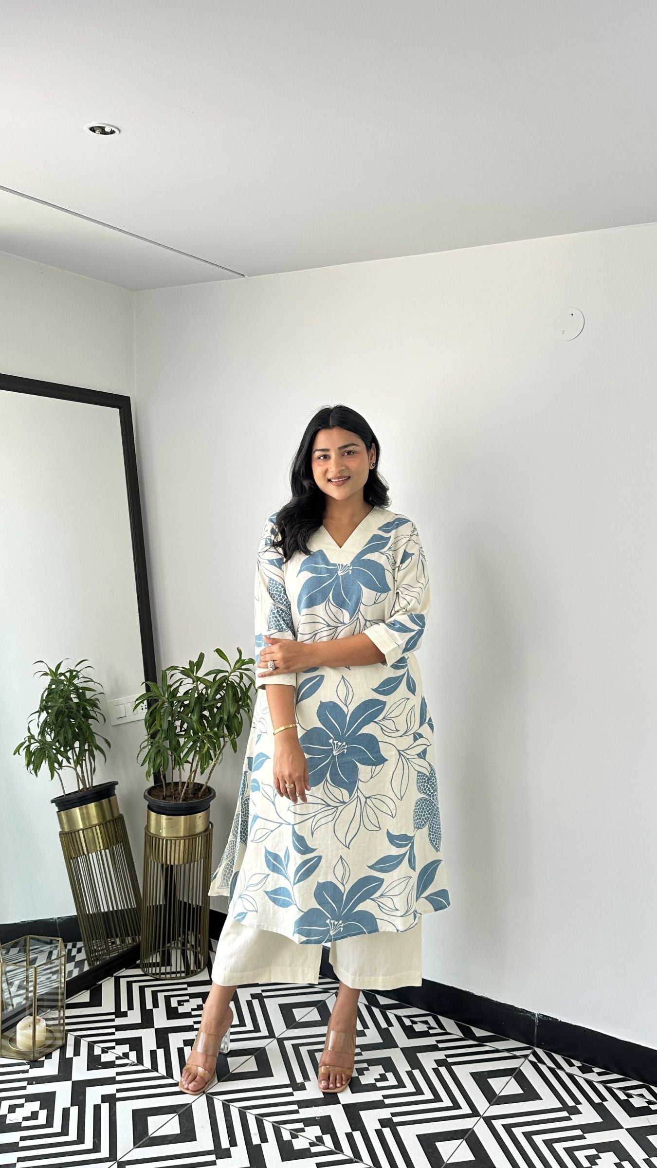 Stera Blue Kurta Pants