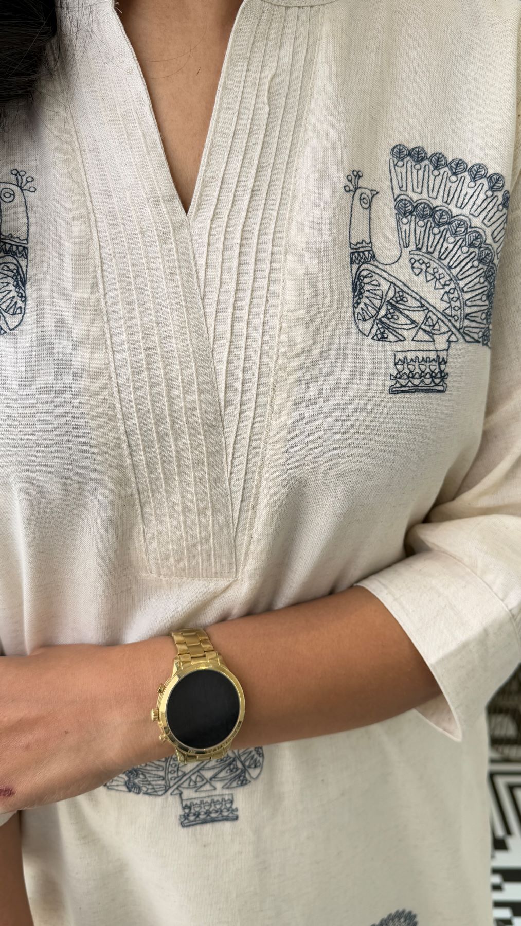 Swan Teal Kurta Pants